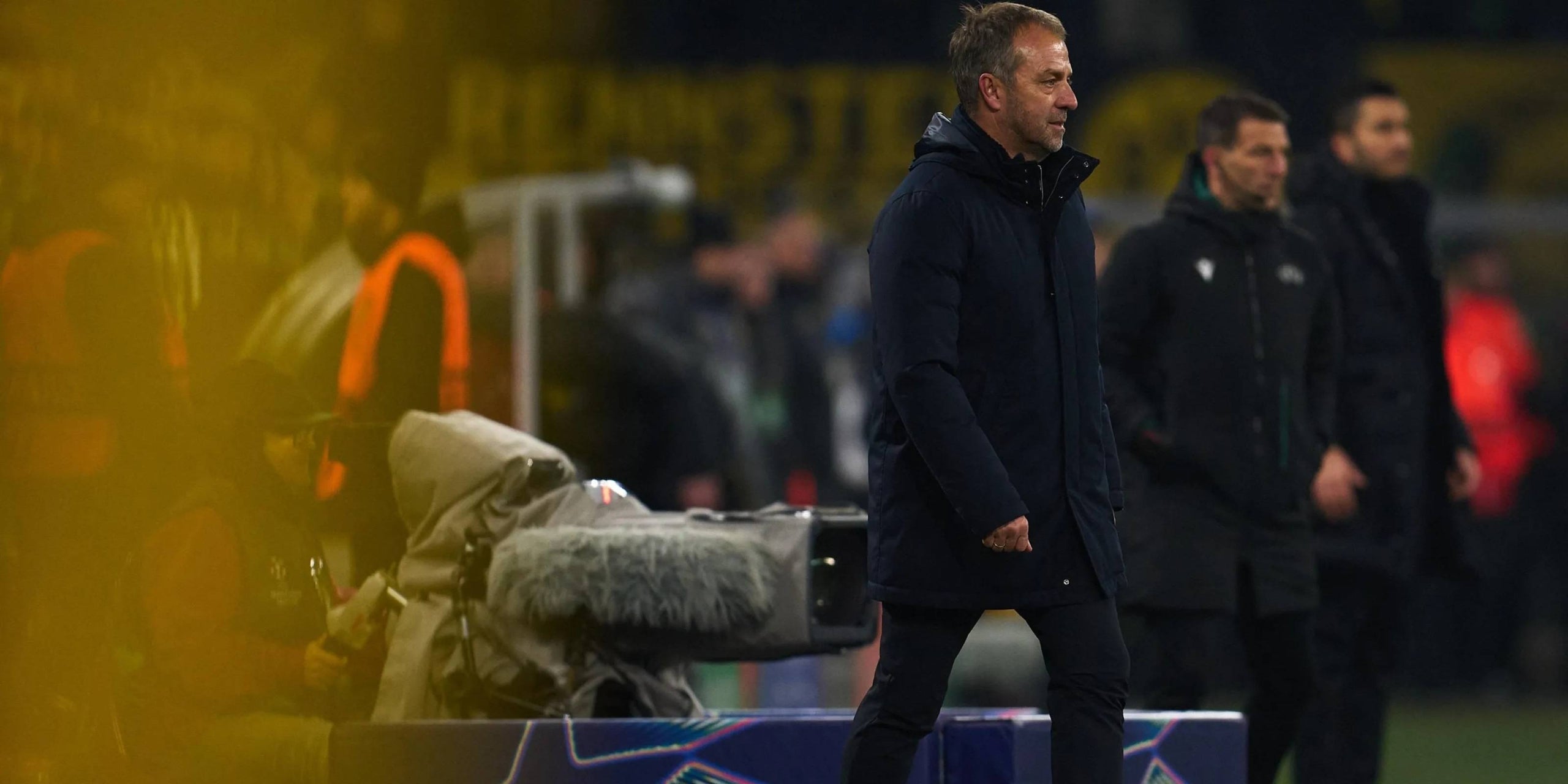 Hansi Flick, durant el partit contra el Borussia Dortmund | FC Barcelona