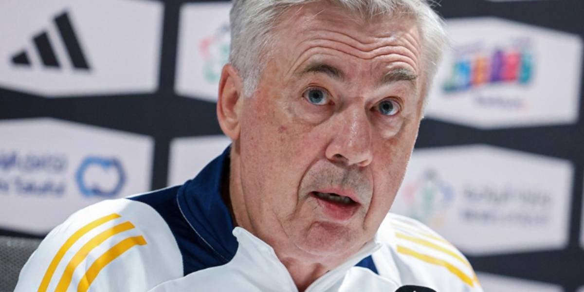 Carlo Ancelotti, durante una rueda de prensa | Real Madrid CF