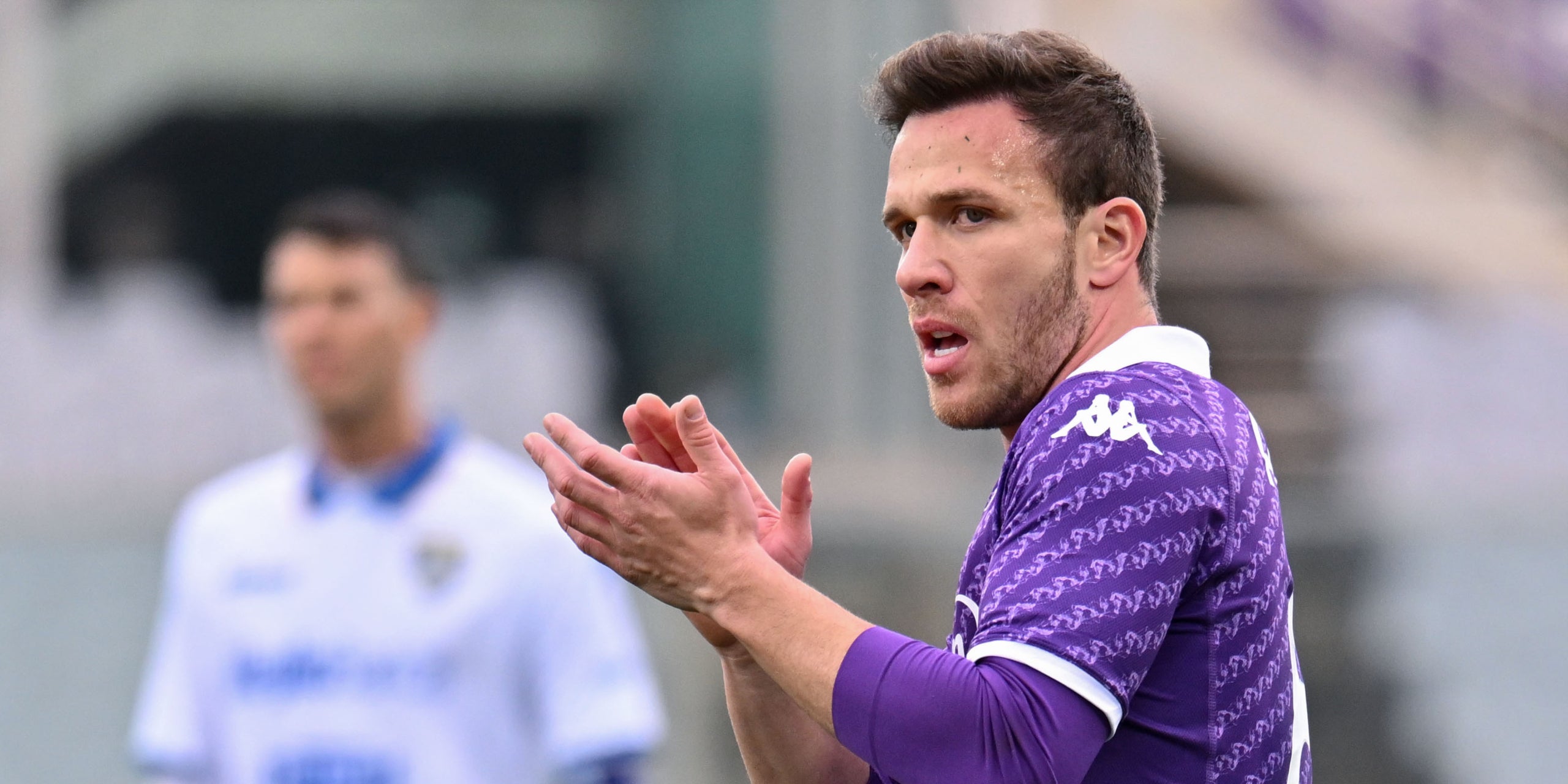 Arthur Melo, durante un partido con la Fiorentina | Europa Press