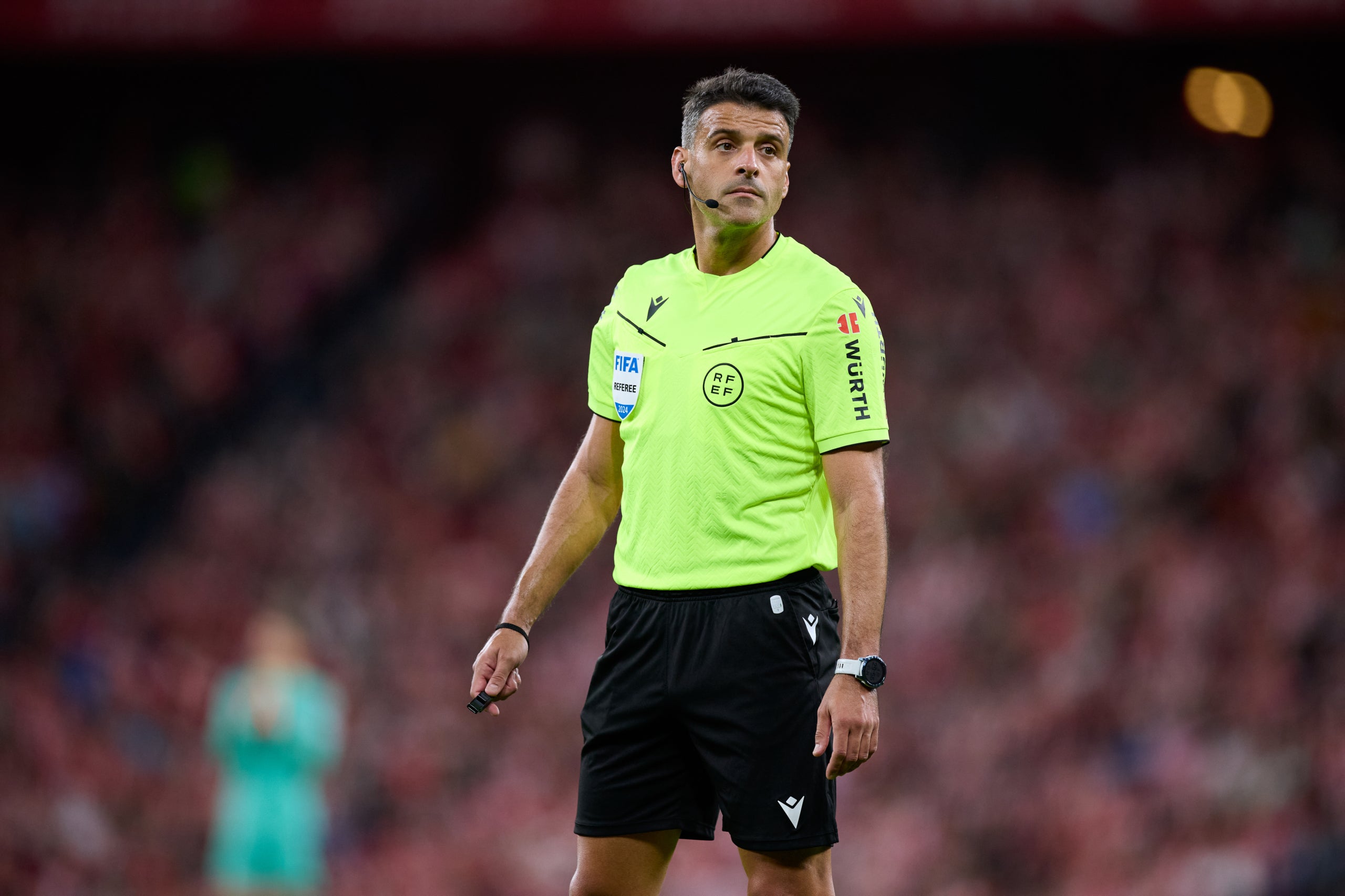 Gil Manzano, durant un partit de LaLiga | Europa Press