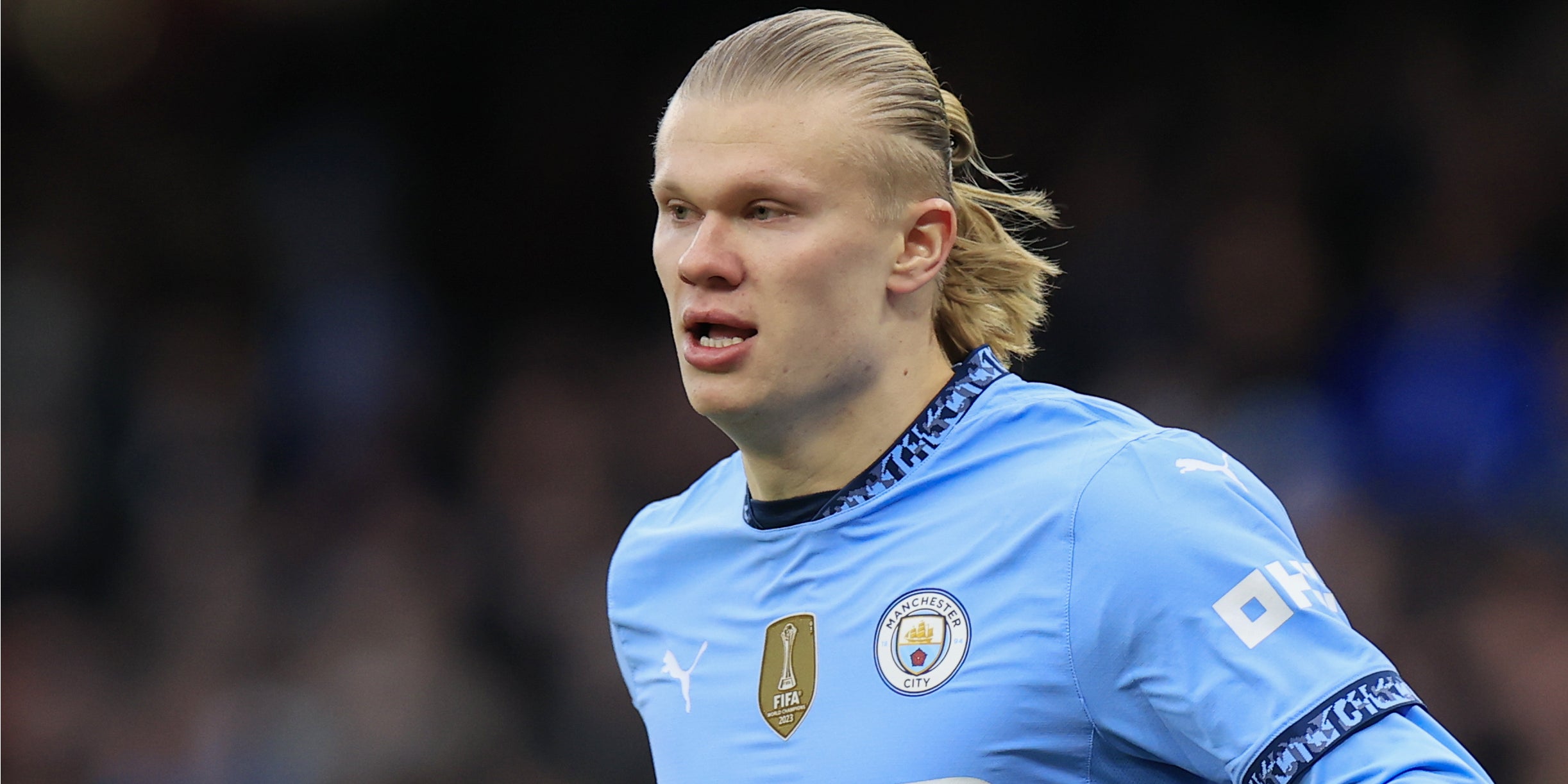 Erling Haaland, durant un partit del Manchester City | Europa Press