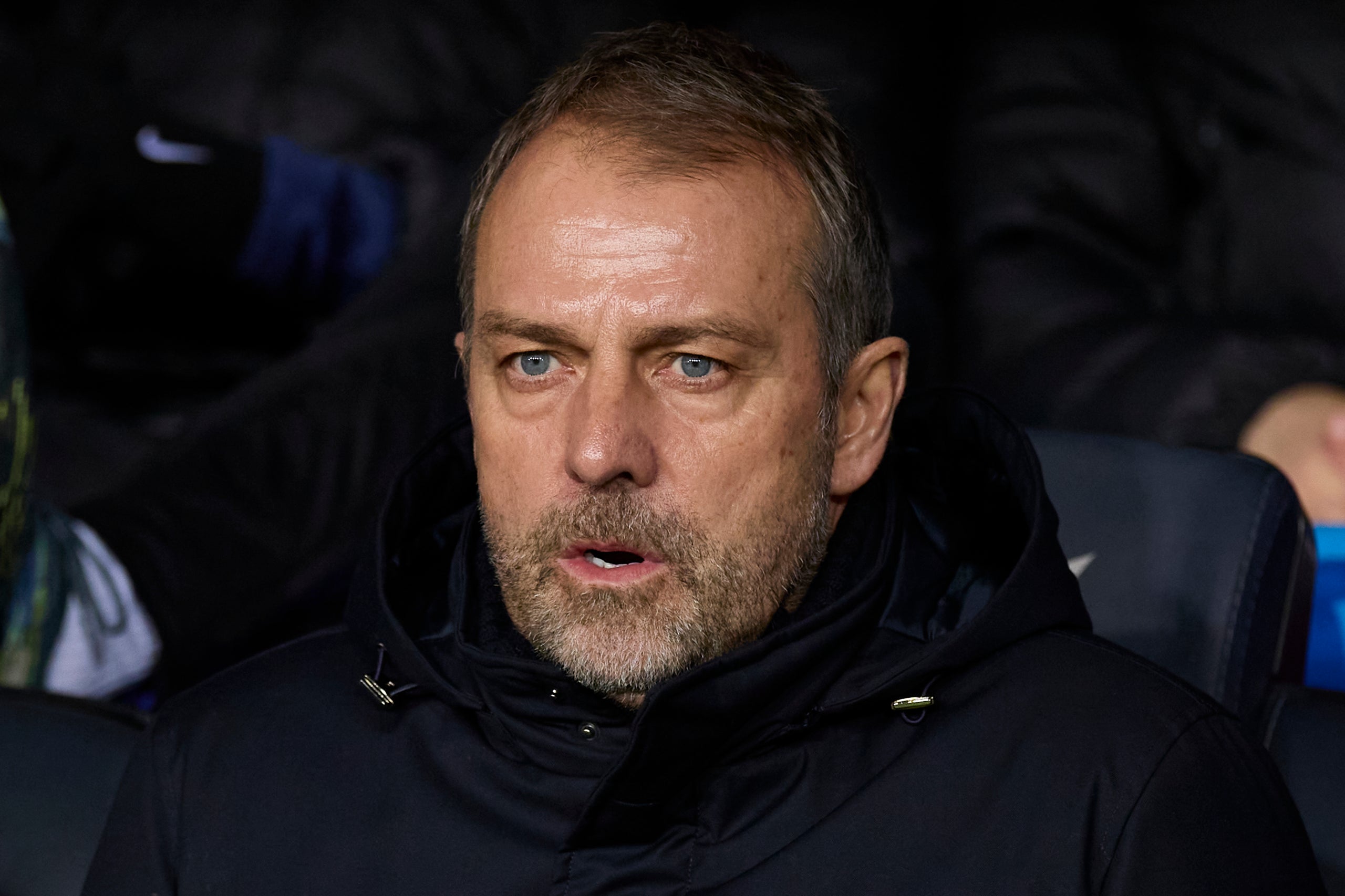 Hansi Flick, durant el Barça-Betis de Copa | Europa Press