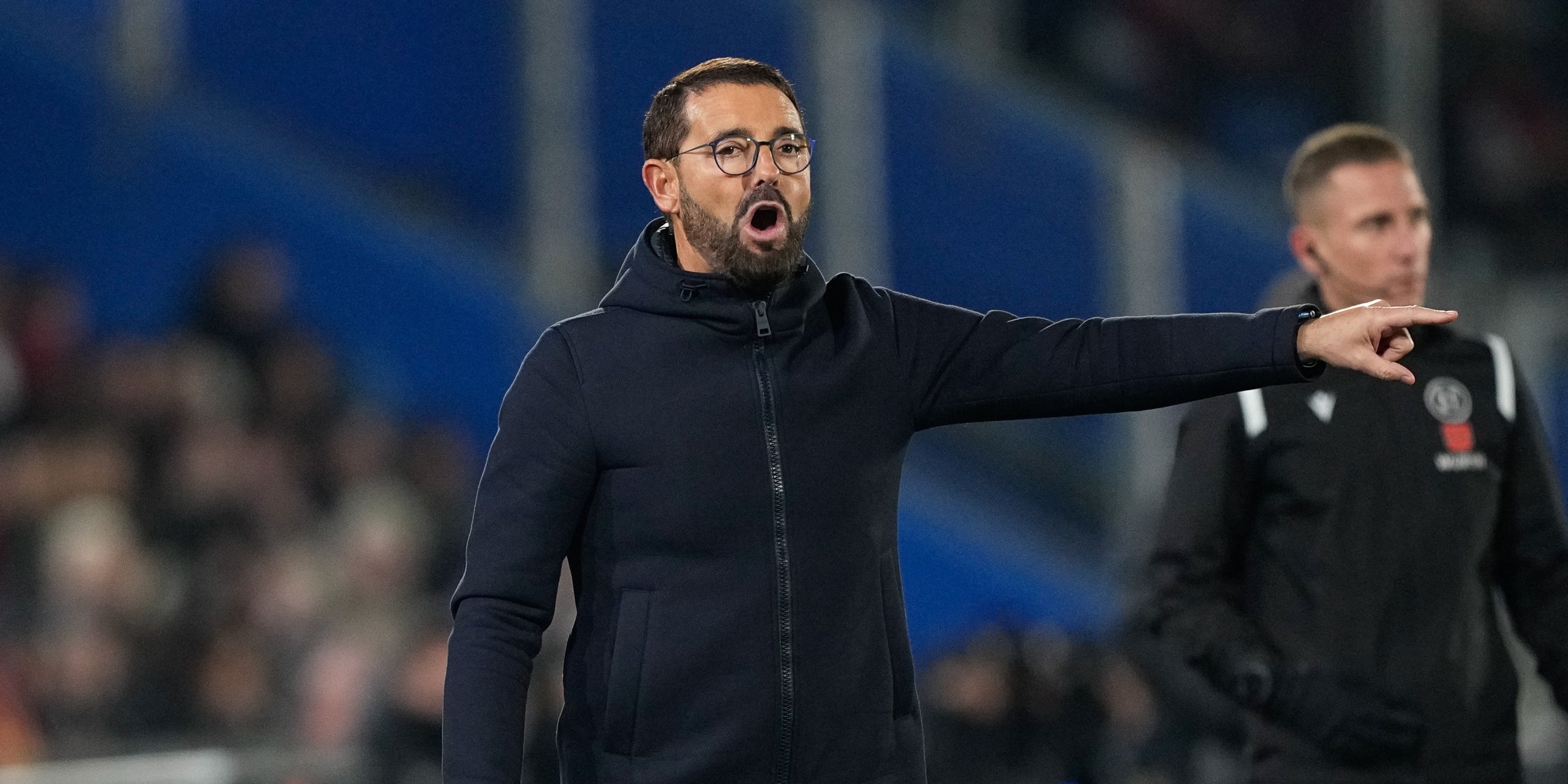 José Bordalás, durant el Getafe-Barça | Europa Press