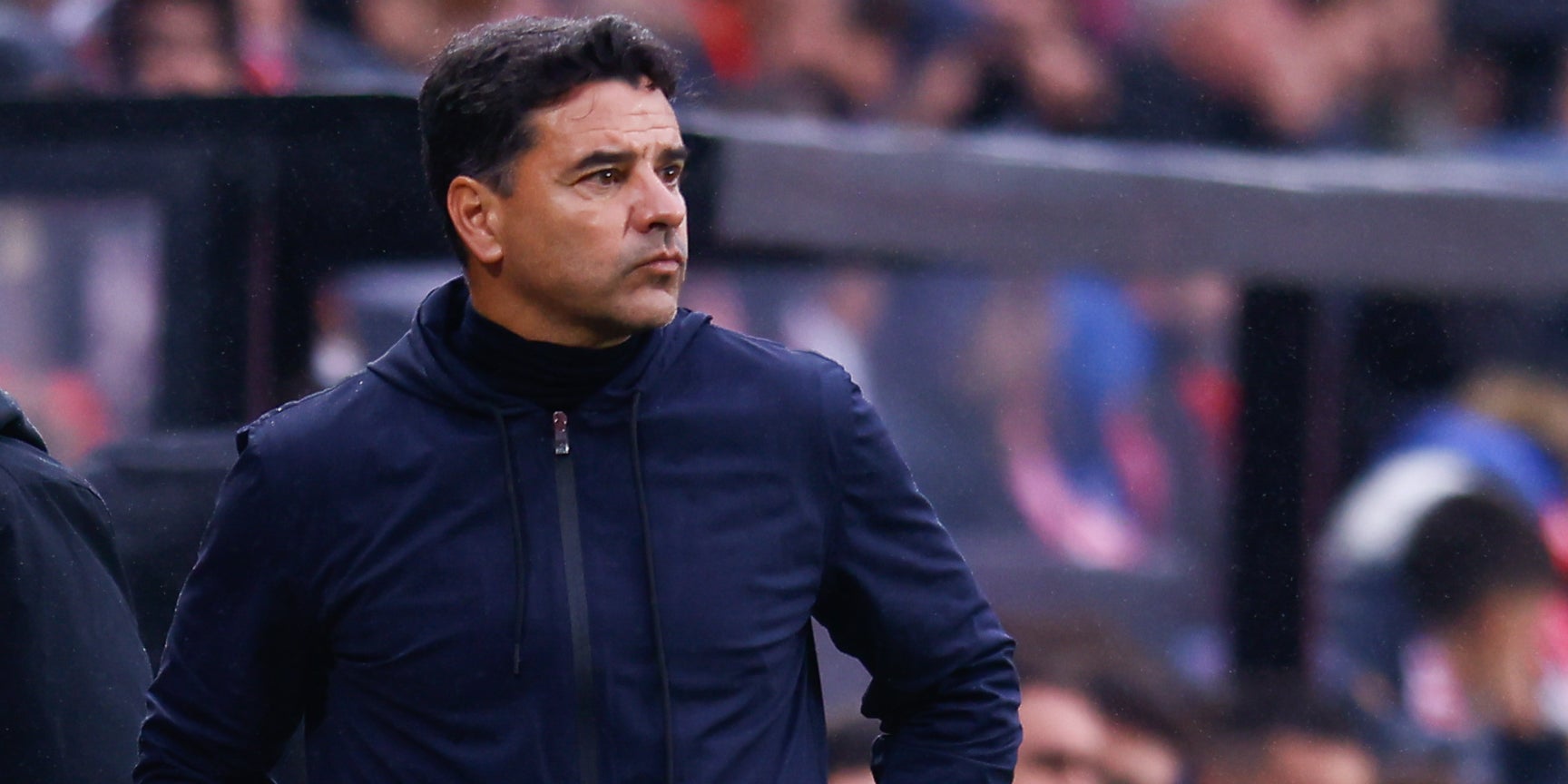 Míchel Sánchez, durant un partit amb el Girona | Europa Press