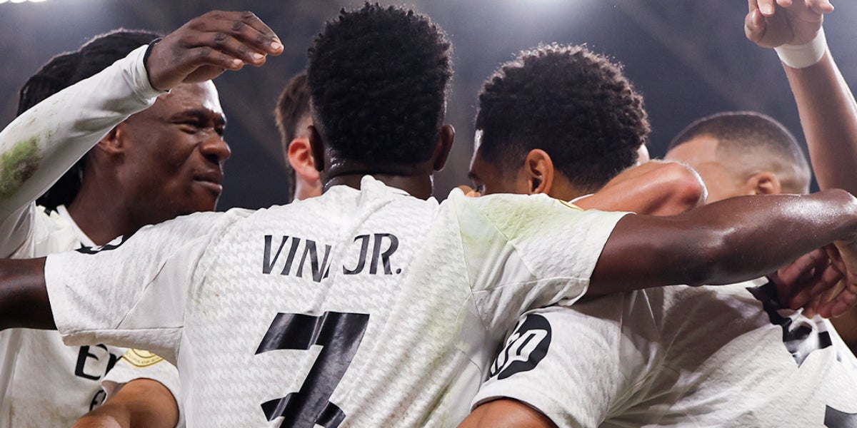 Vinicius, celebrando un gol durante el Madrid-Mallorca | Real Madrid CF