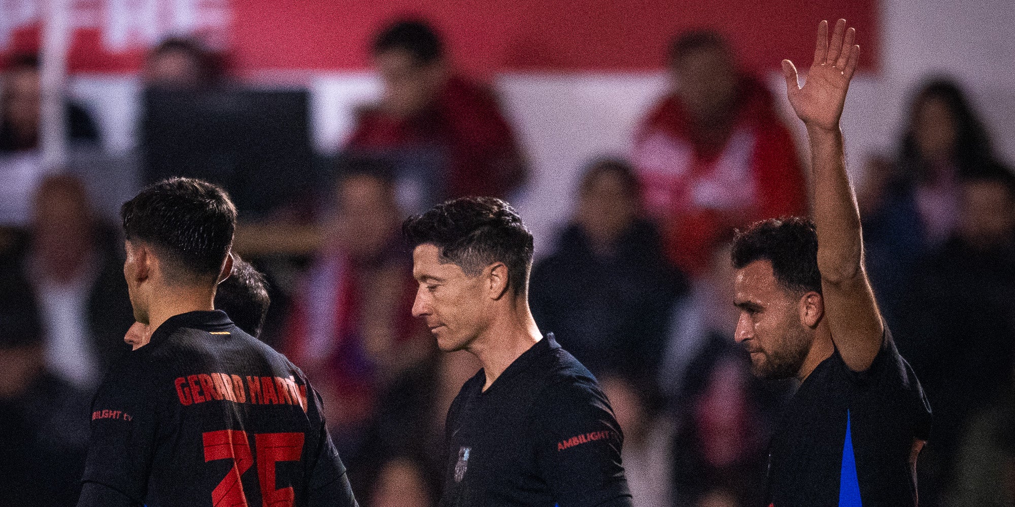 Els jugadors del Barça, celebrant un gol contra el Barbastre | Europa Press