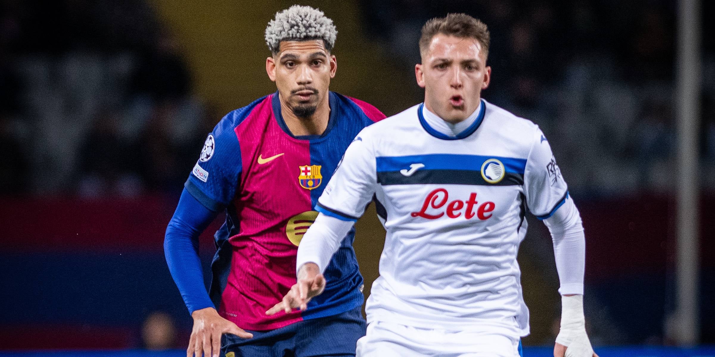 Ronald Araujo, durant el Barça-Atalanta | FC Barcelona