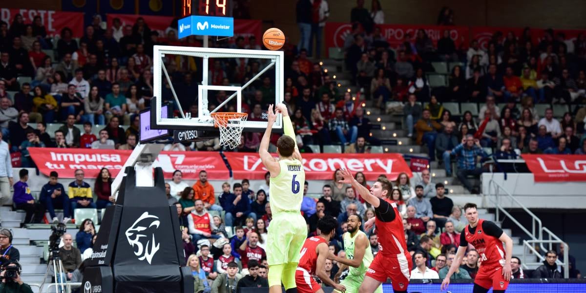 Vesely en Murcia | @FCBbasket