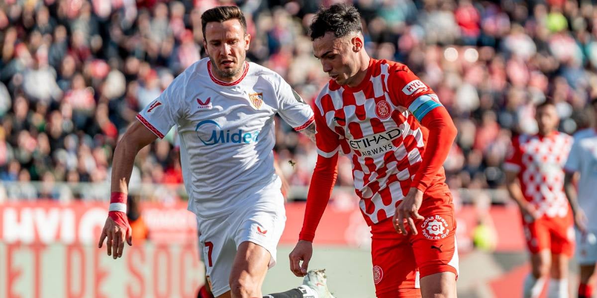 Arnau amb Saúl | @GironaFC