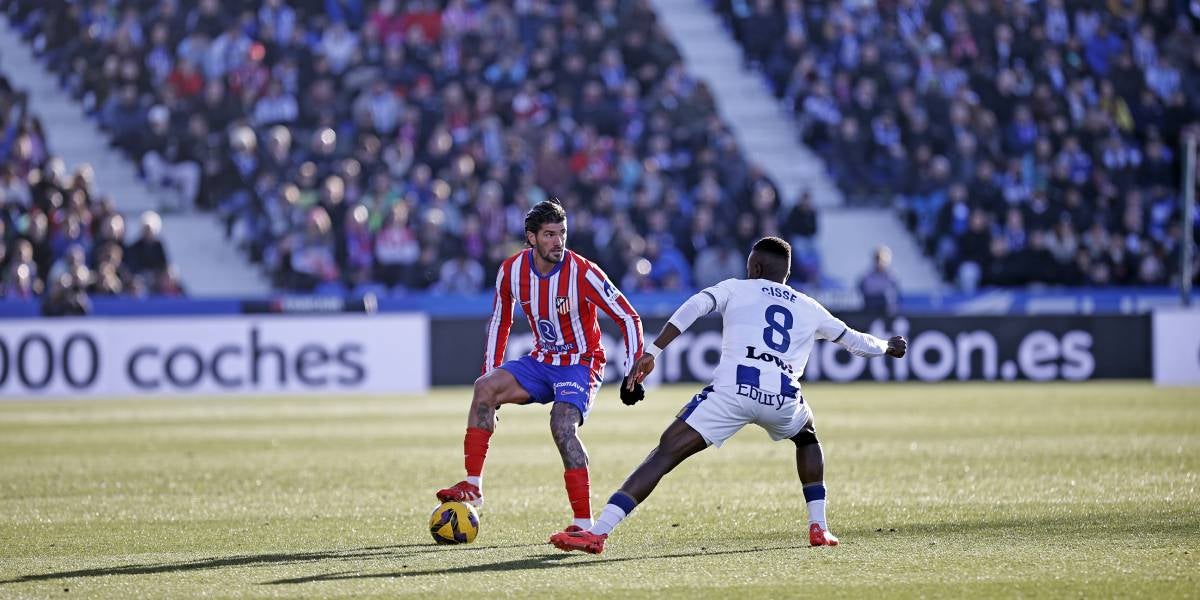 De Paul amb la pilota | @Atleti