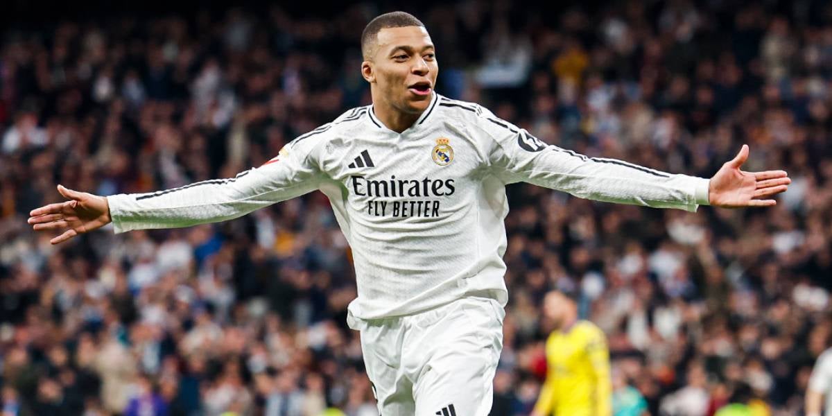 Mbappé celebrant un gol | @RealMadrid