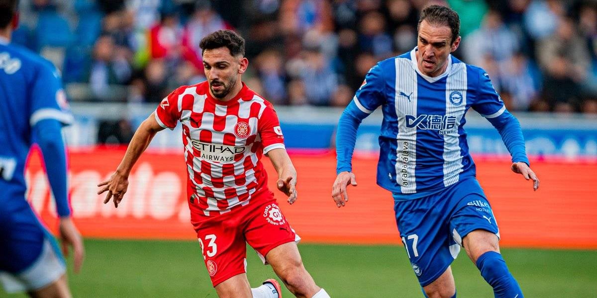 Iván Martín con el Girona FC | @GironaFC