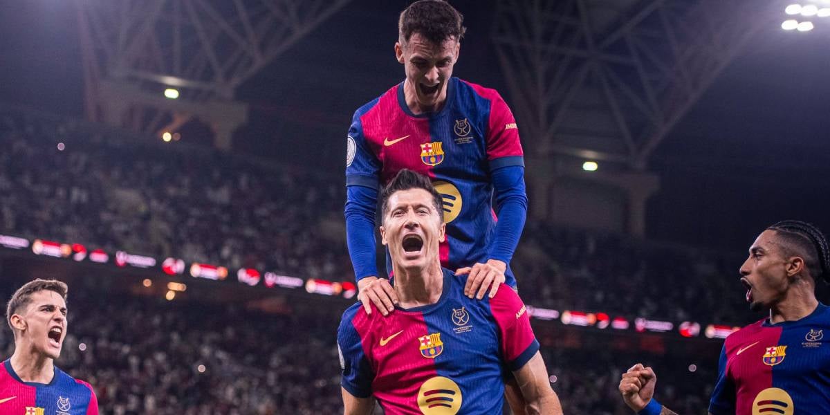 Els jugadors del Barça celebrant un gol | @FCBarcelona_cat