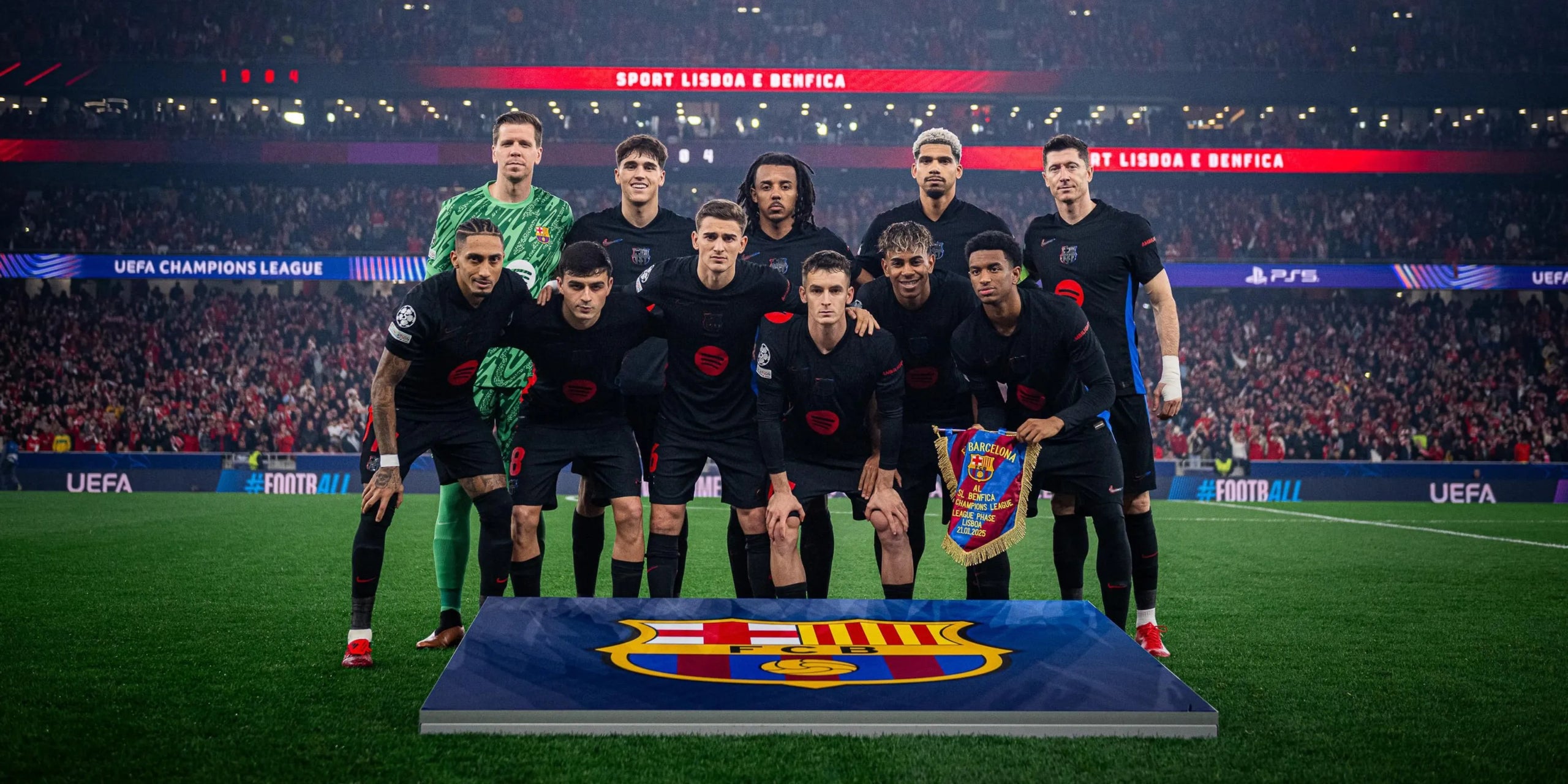 El once titular del Barça contra el Benfica | FC Barcelona