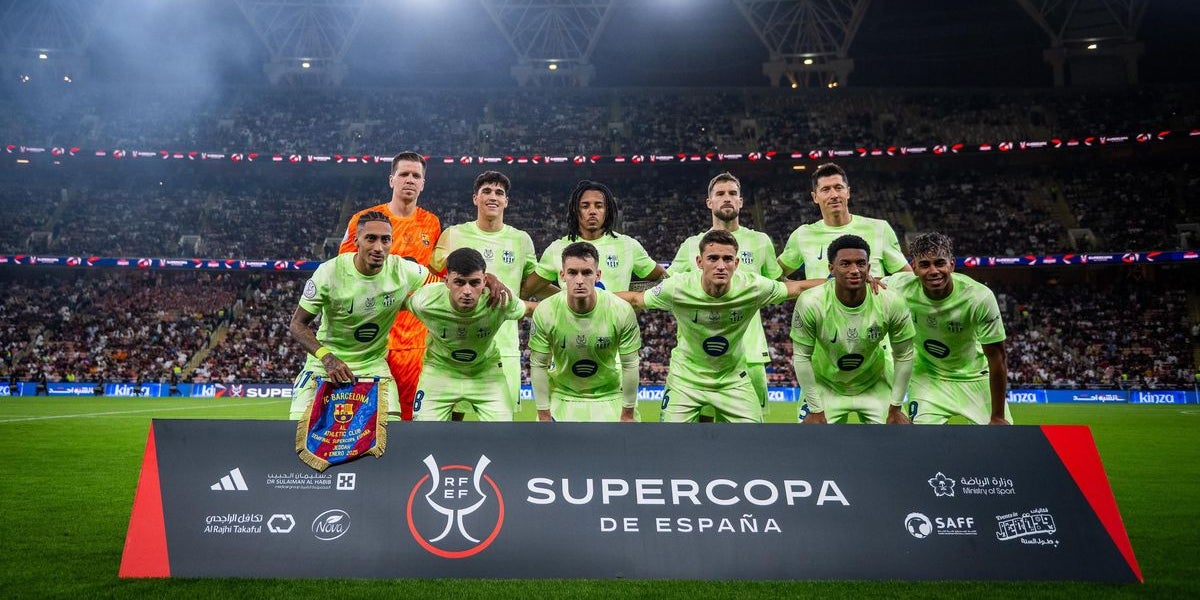 L'onze titular del Barça contra l'Athletic Club a la Supercopa | FC Barcelona