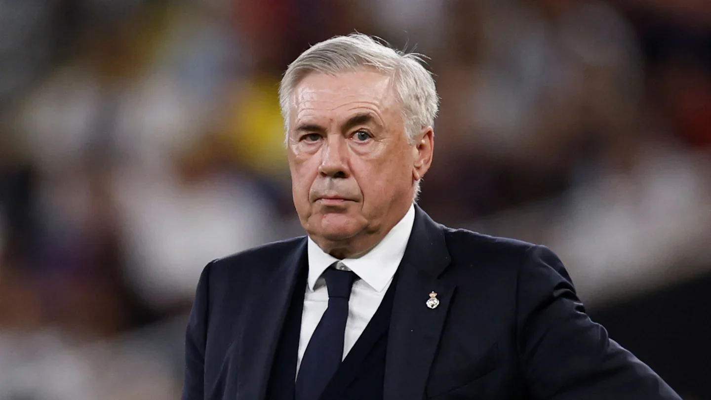 Carlo Ancelotti, durant la final de la Supercopa | Real Madrid CF