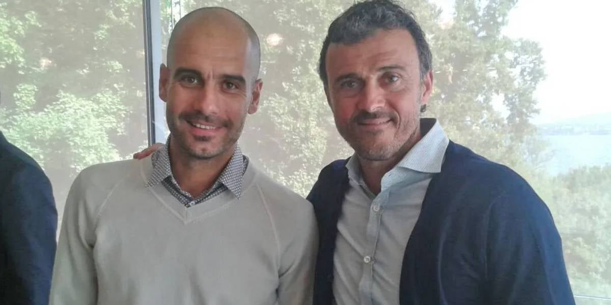 Pep Guardiola y Luis Enrique, en una imagen de archivo | FC Barcelona