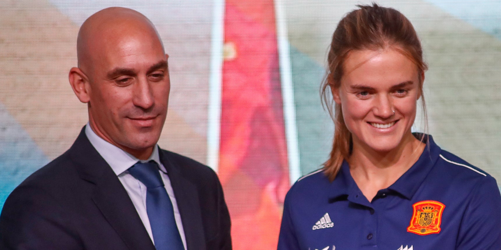 Luis Rubiales i Irene Paredes, en una imatge d'arxiu | Europa Press