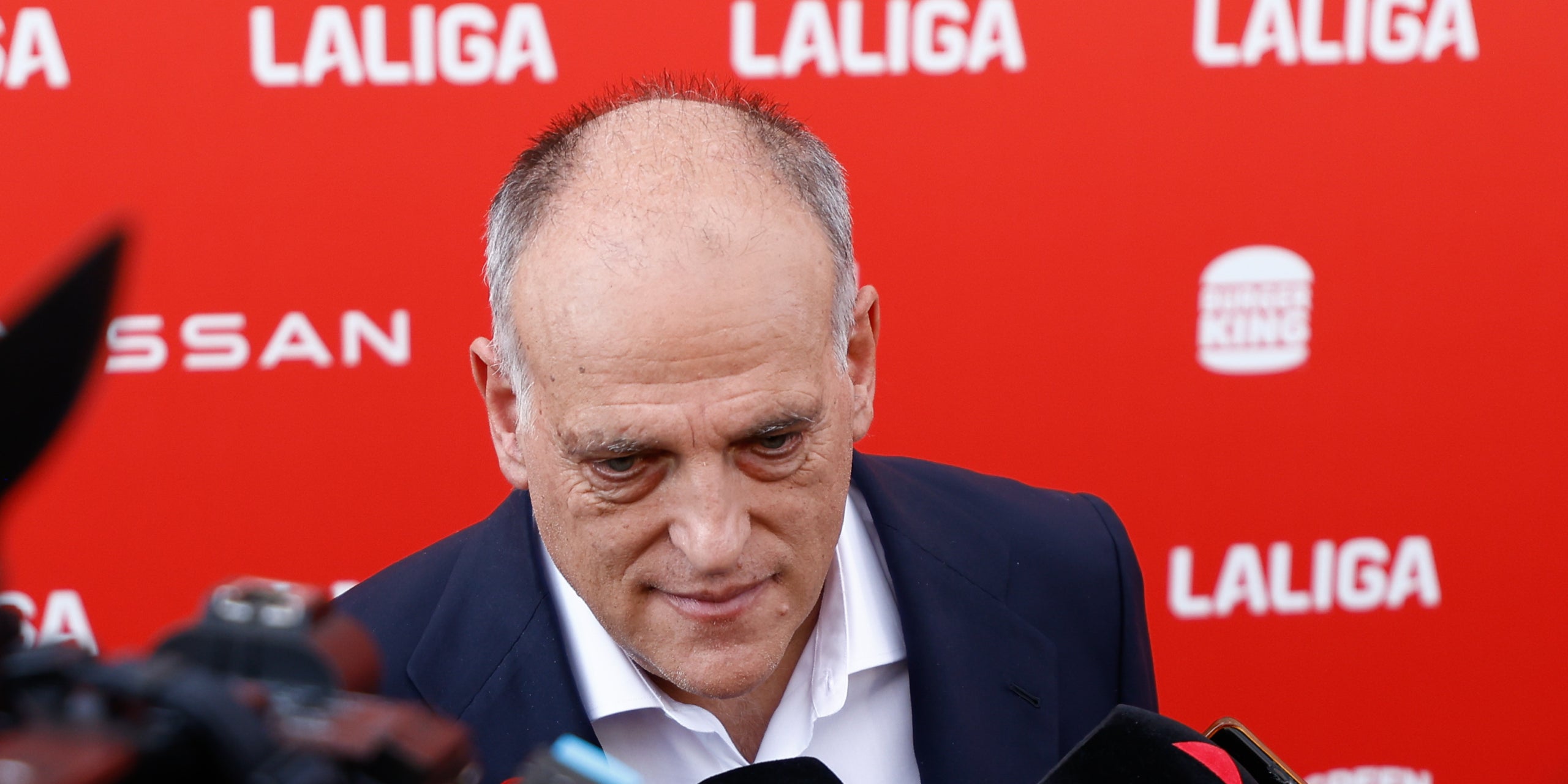 Javier Tebas, president de LaLiga | Europa Press