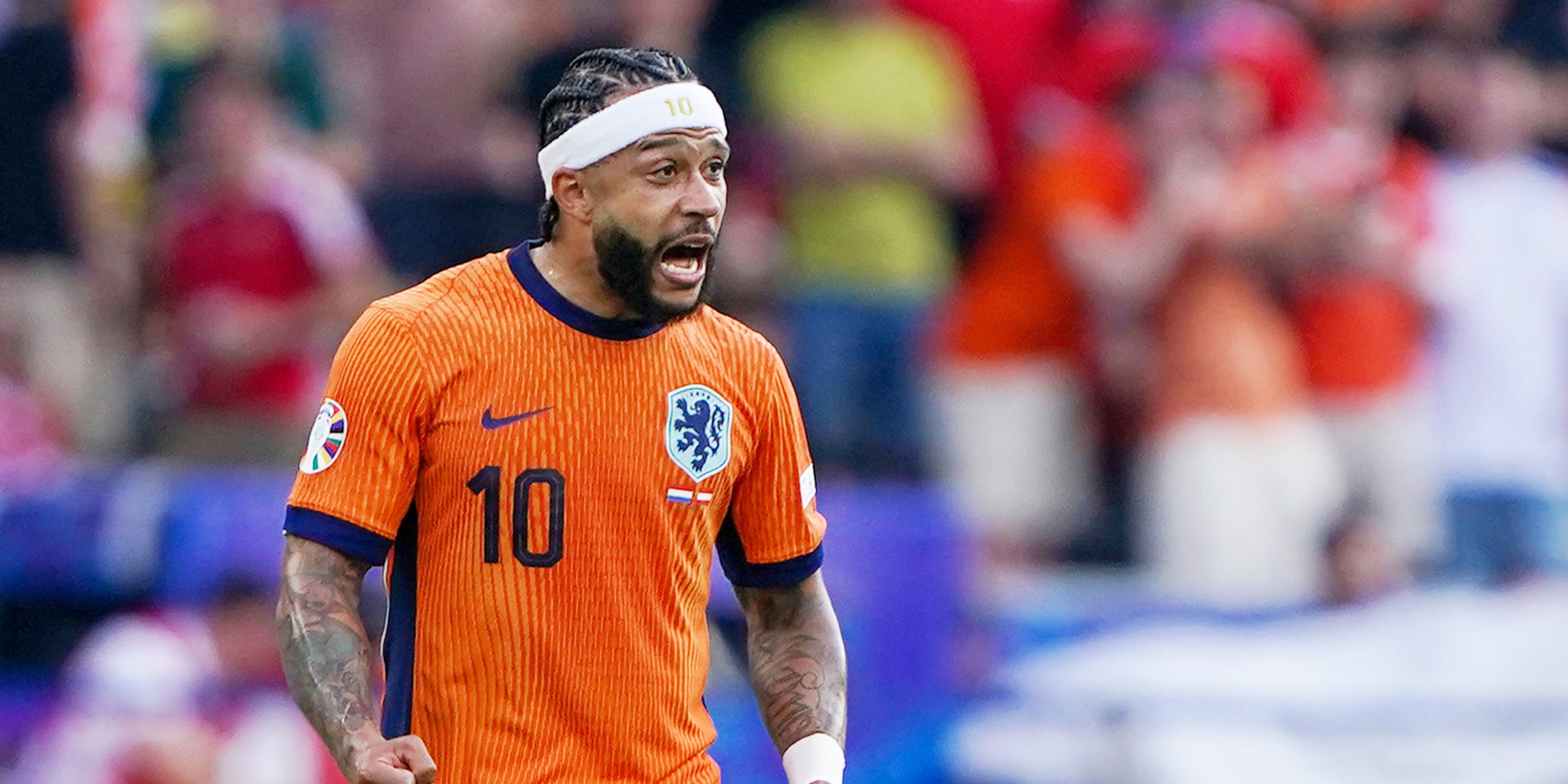 Memphis Depay, en un partit dels Països Baixos durant l'Eurocopa 2024 | Europa Press