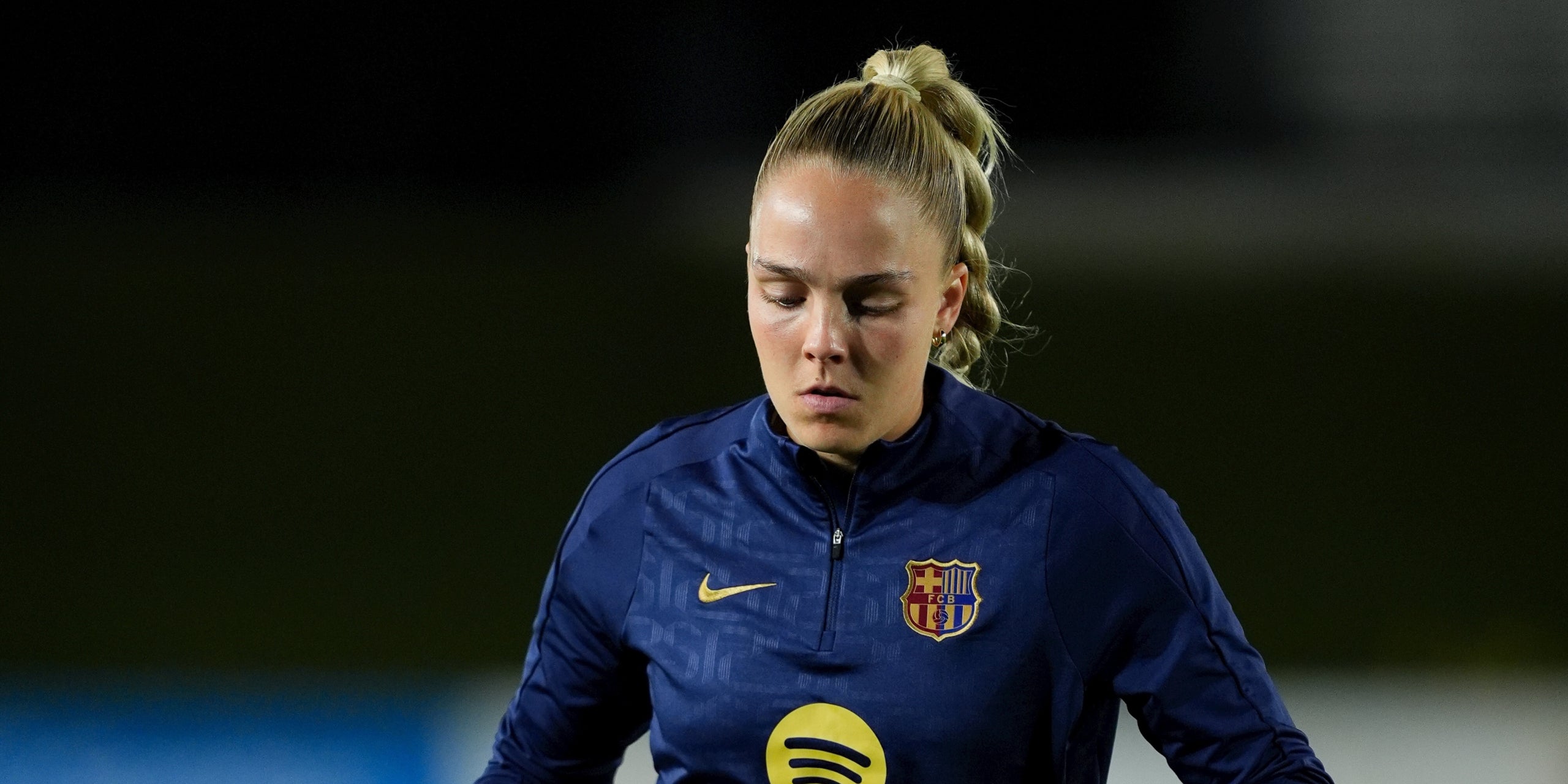 Ellie Roebuck, durant un partit amb el Barça | Europa Press