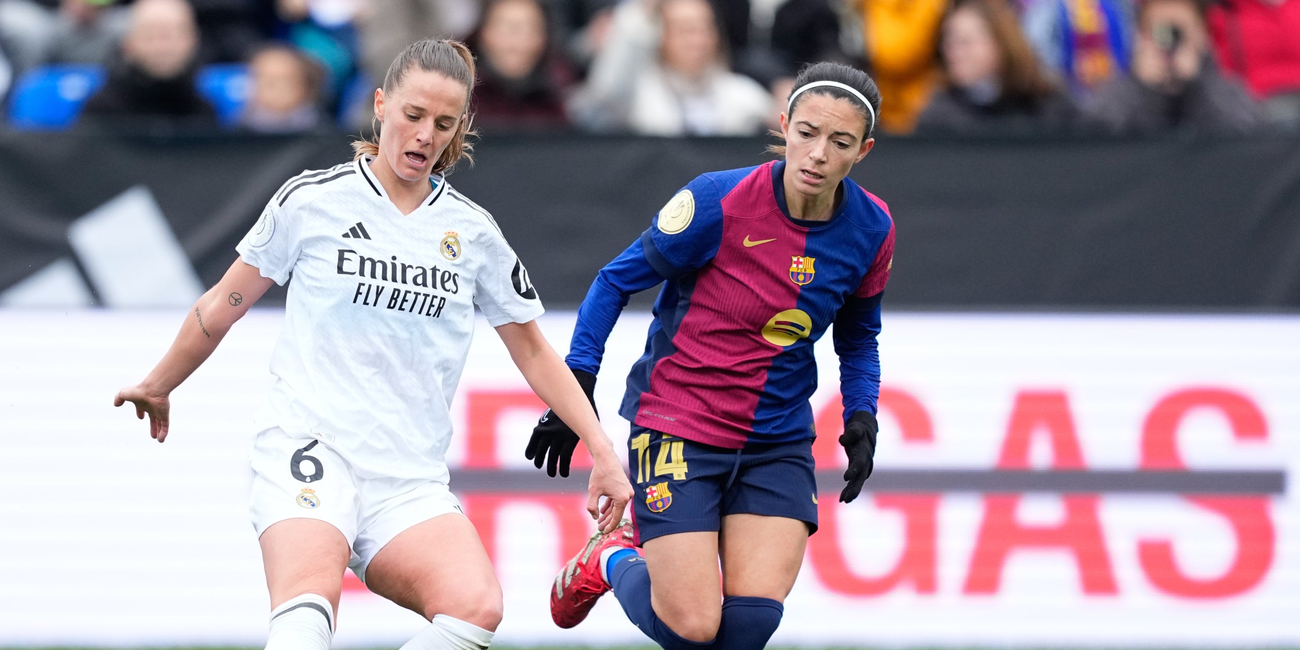 Aitana Bonmatí, durante un partido contra el Madrid | Europa Press