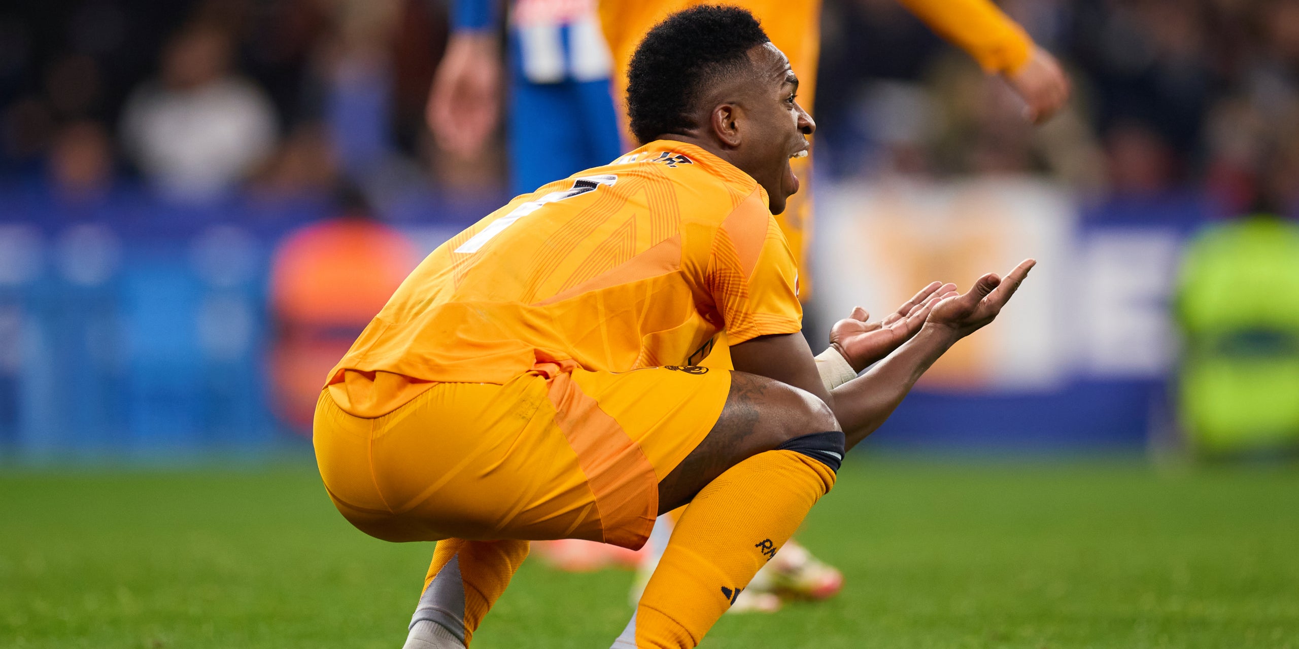 Vinicius Jr., durant el partit contra l'Espanyol | Europa Press