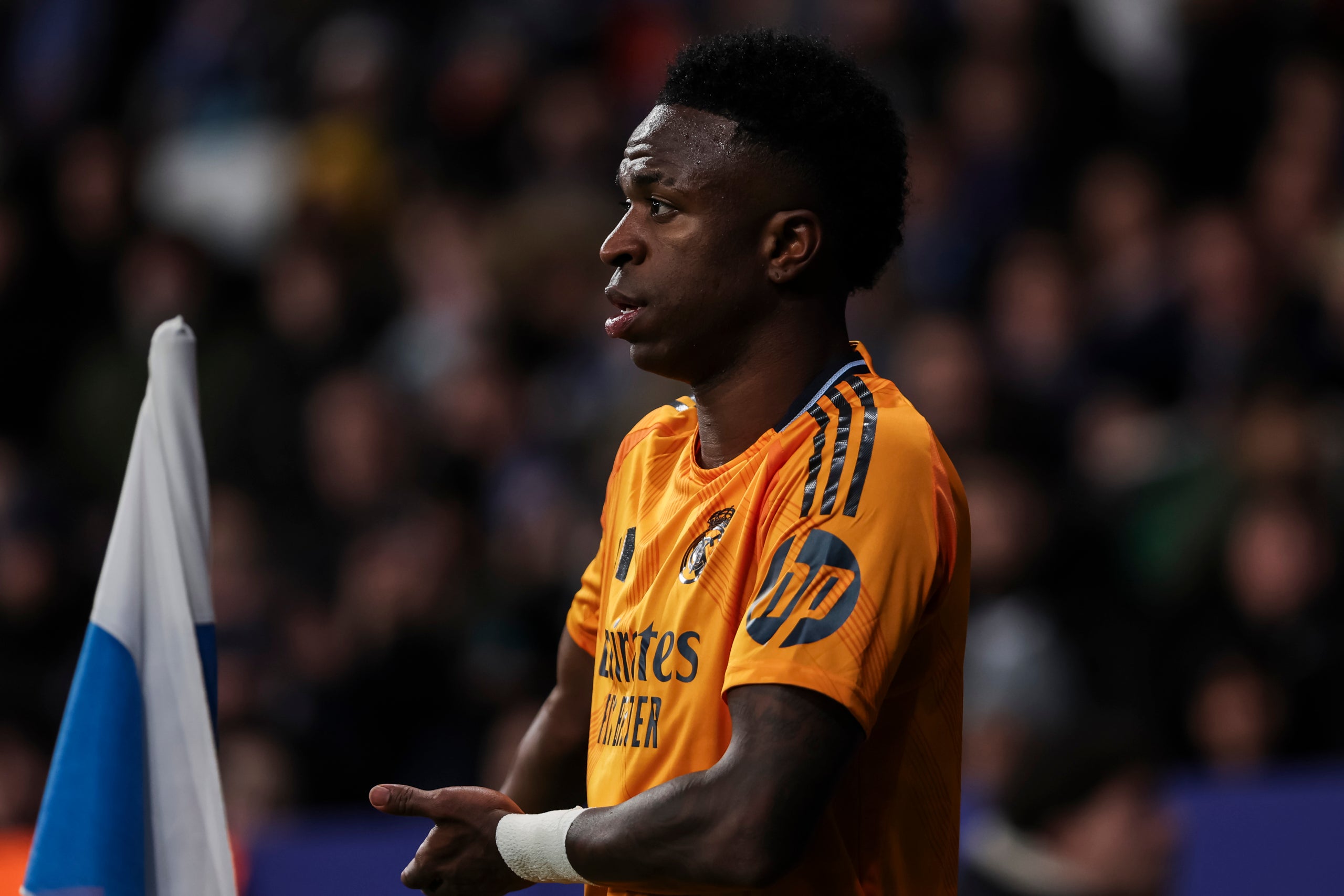 Vinicius Jr., durant el partit contra l'Espanyol | Europa Press