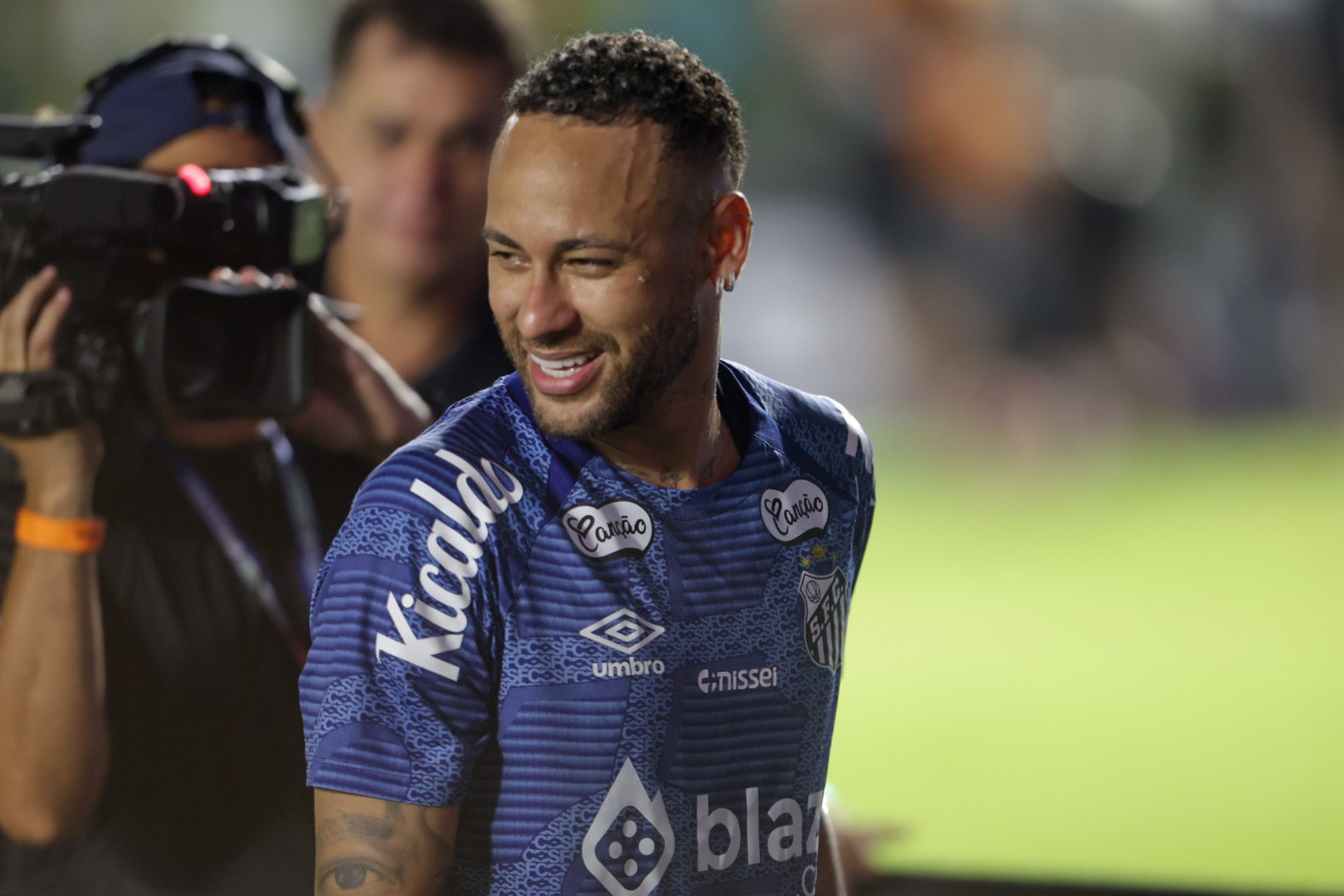 Neymar Jr., durant un partit amb el Santos | Europa Press