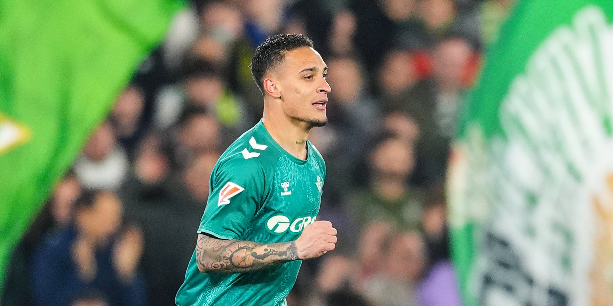 Antony, jugador del Betis, durante un partido | Europa Press