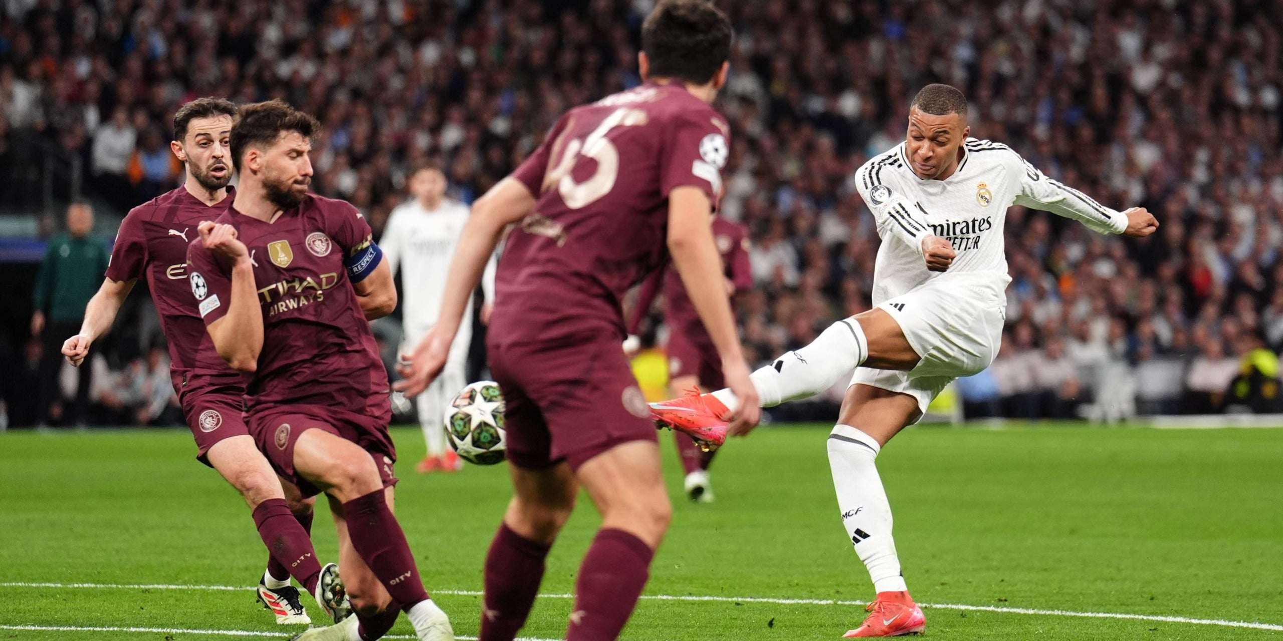 Mbappé, protagonista del Madrid-City | Europa Press
