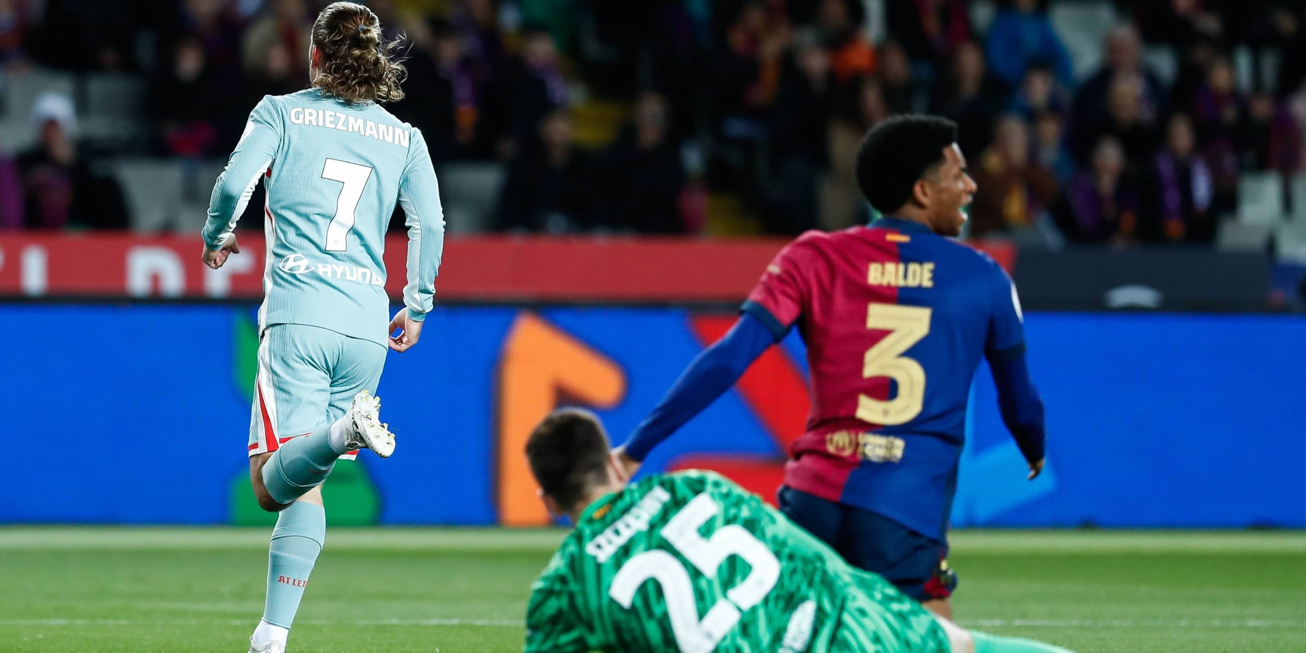 Griezmann celebra su gol contra el Barça | Europa Press
