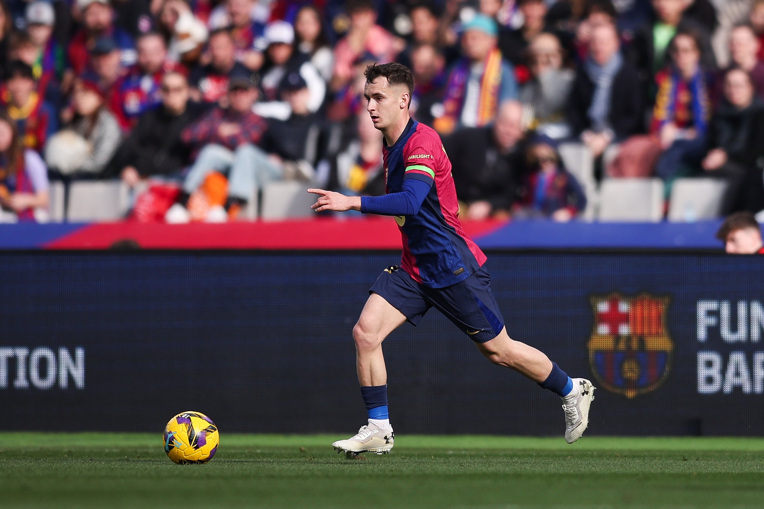 Marc Casadó, durant el Barça-Alabès | FC Barcelona
