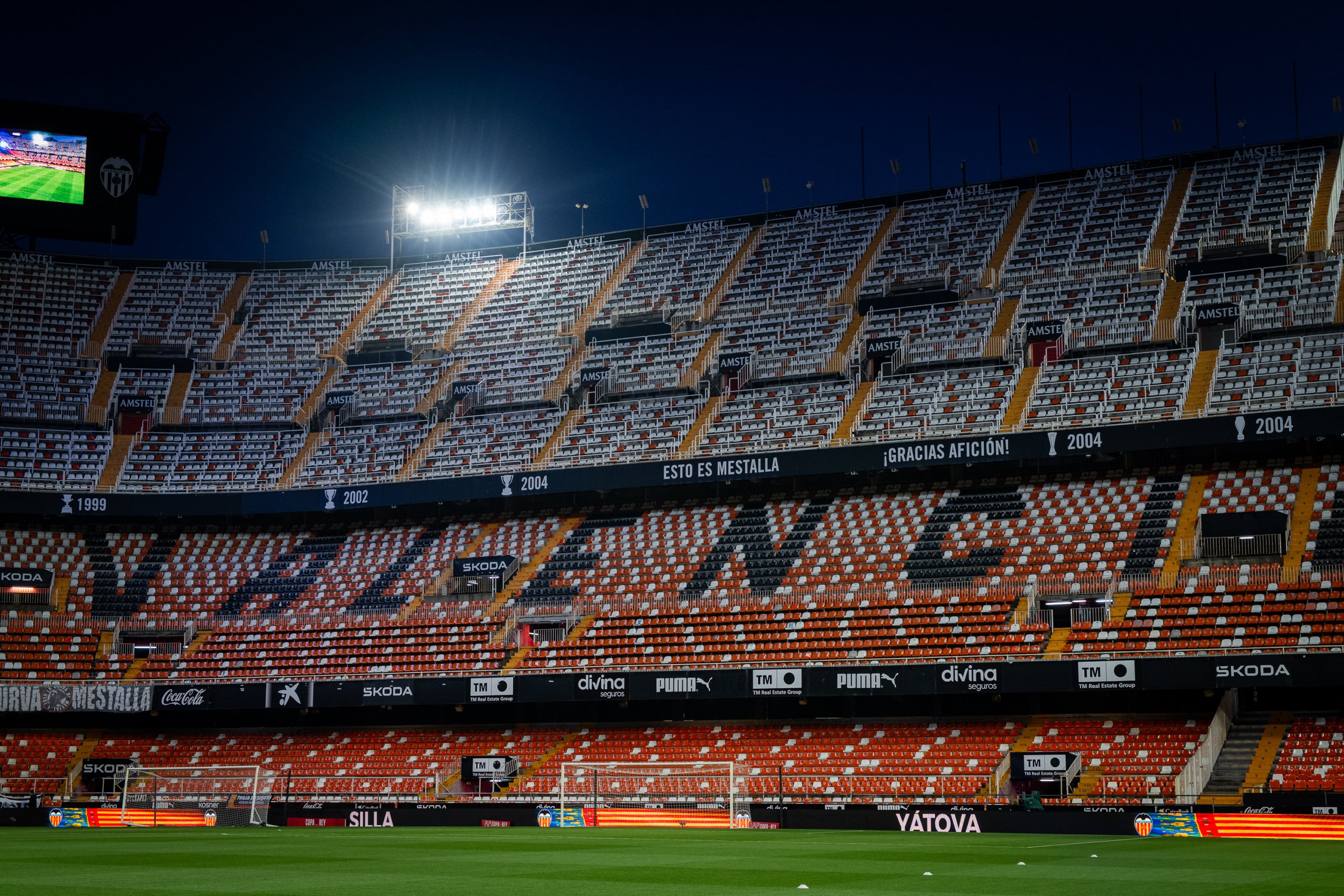 El estadio de Mestalla, antes del Valencia-Barça de Copa | FC Barcelona
