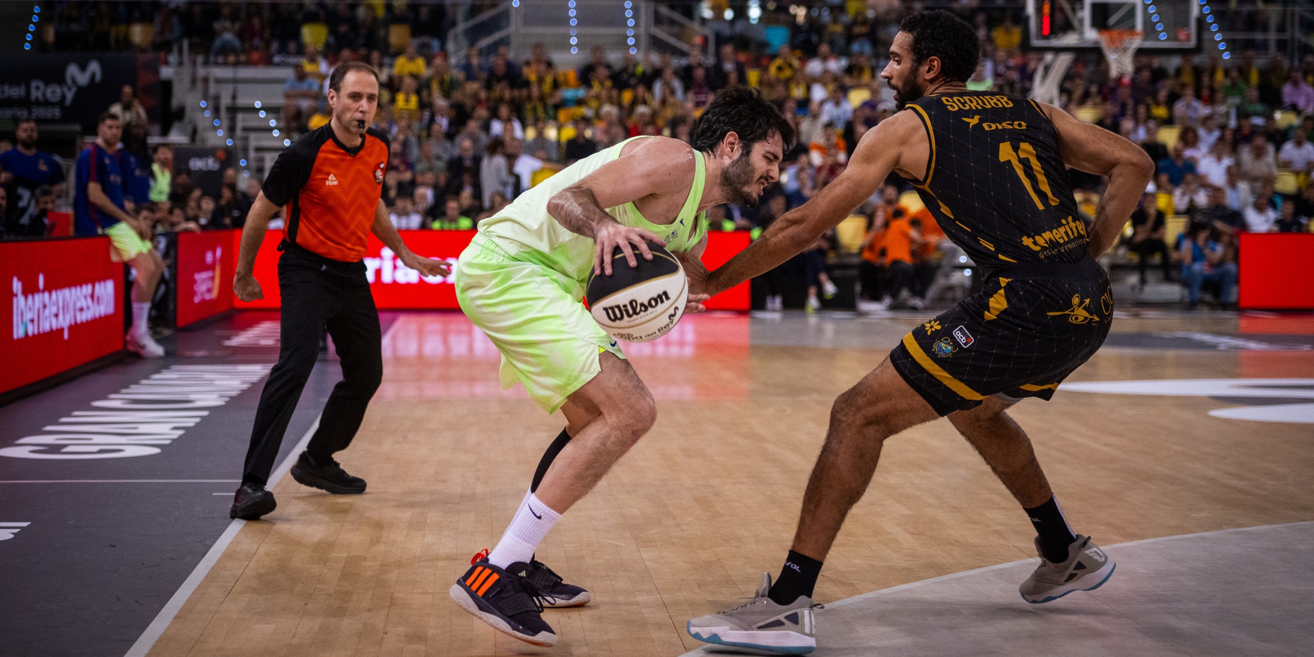 Alex Abrines, durant el partit contra el Tenerife | FC Barcelona