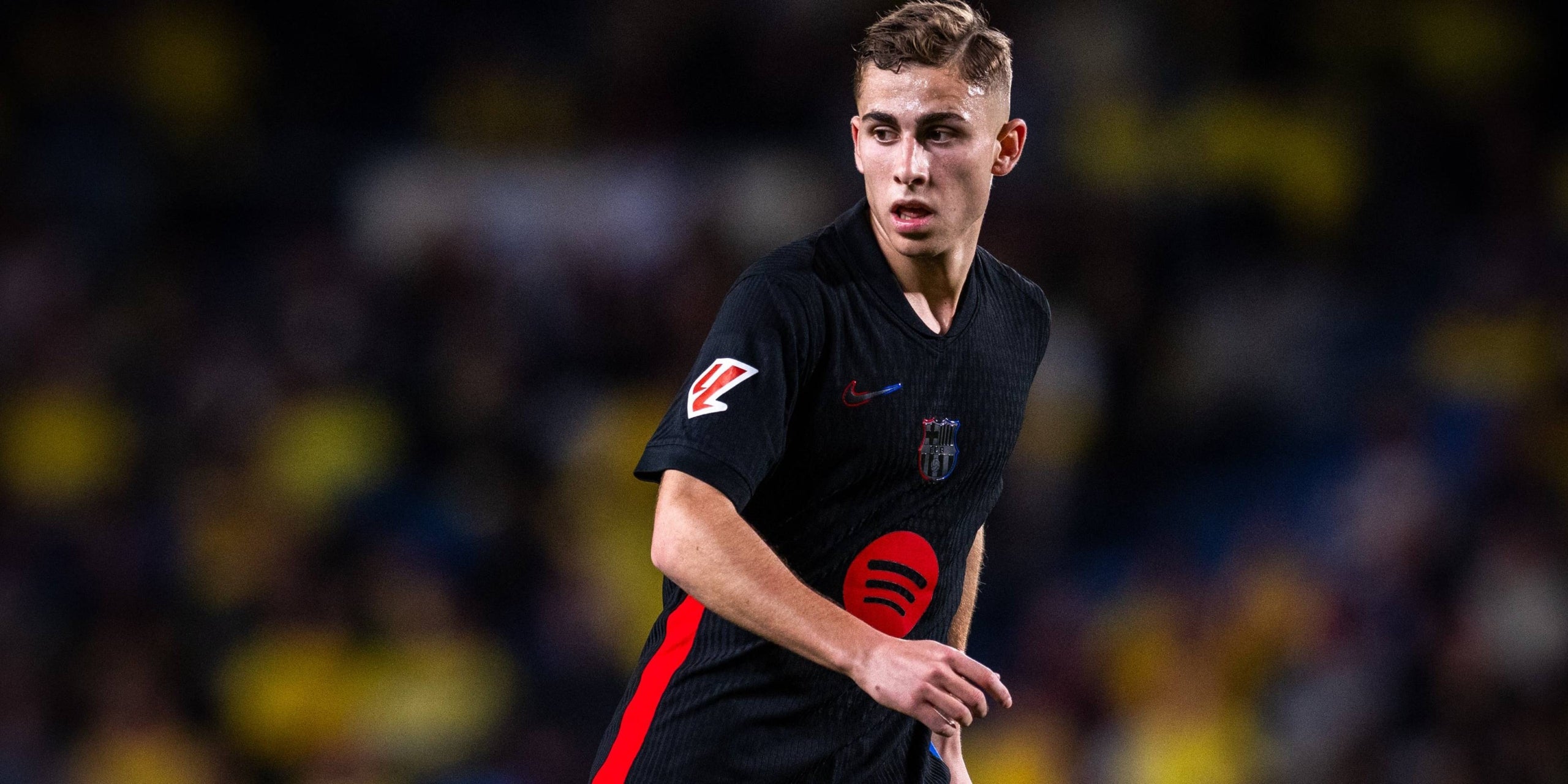 Fermín López, durant el Las Palmas-Barça | FC Barcelona