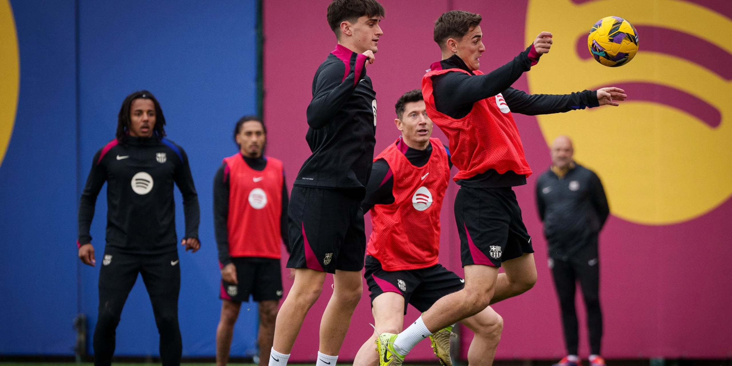 Els jugadors del Barça, durant un entrenament | FC Barcelona