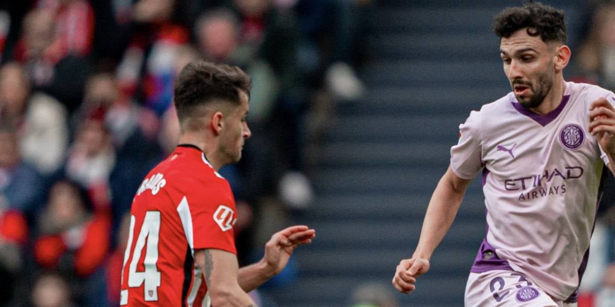 Ivan Martín a San Mamés | @GironaFC