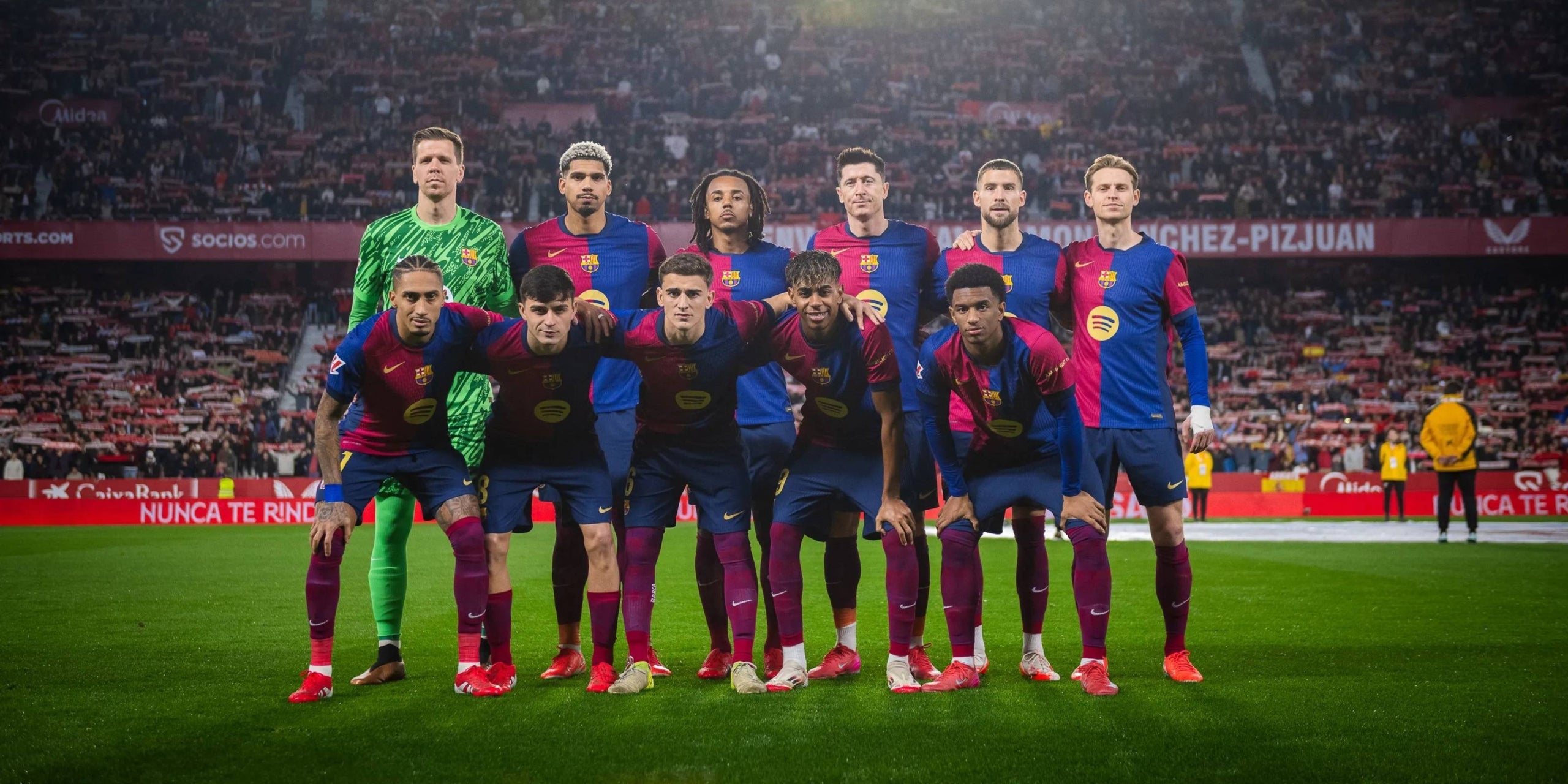 L'onze titular del Barça contra el Sevilla | FC Barcelona