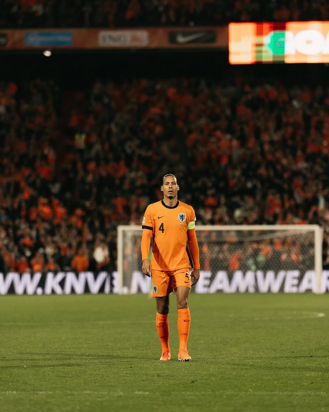 Virgil van Dijk, durant el Països Baixos-Espanya de la UEFA Nations League | @virgilvandijk