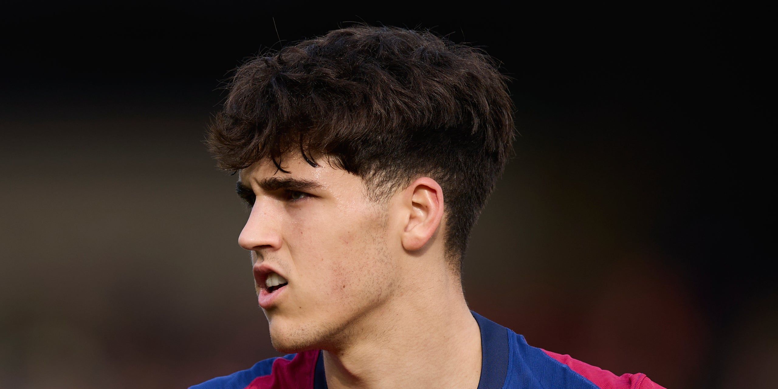 Pau Cubarsí, durant un partit amb el Barça | Europa Press