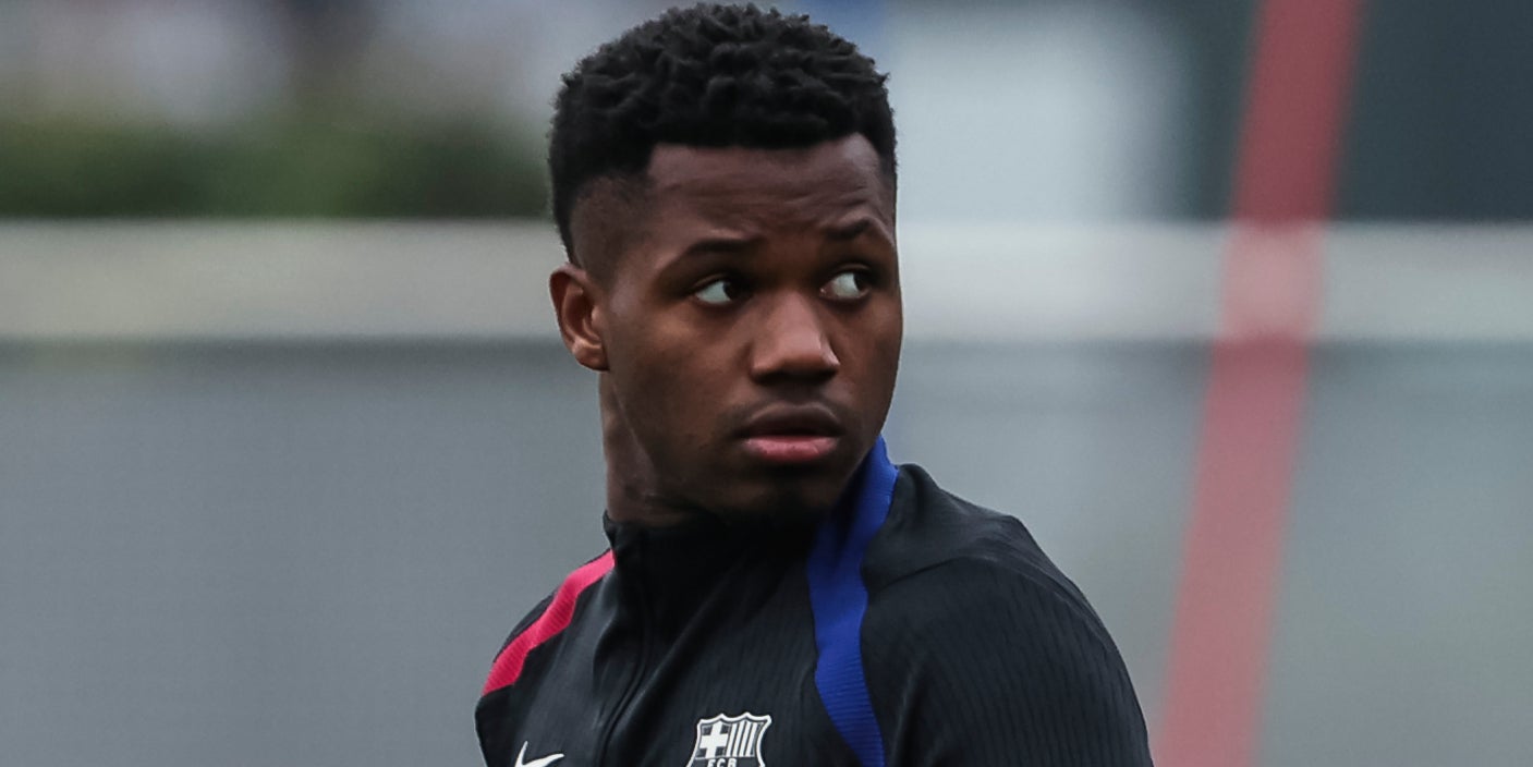 Ansu Fati, jugador del Barça | Europa Press