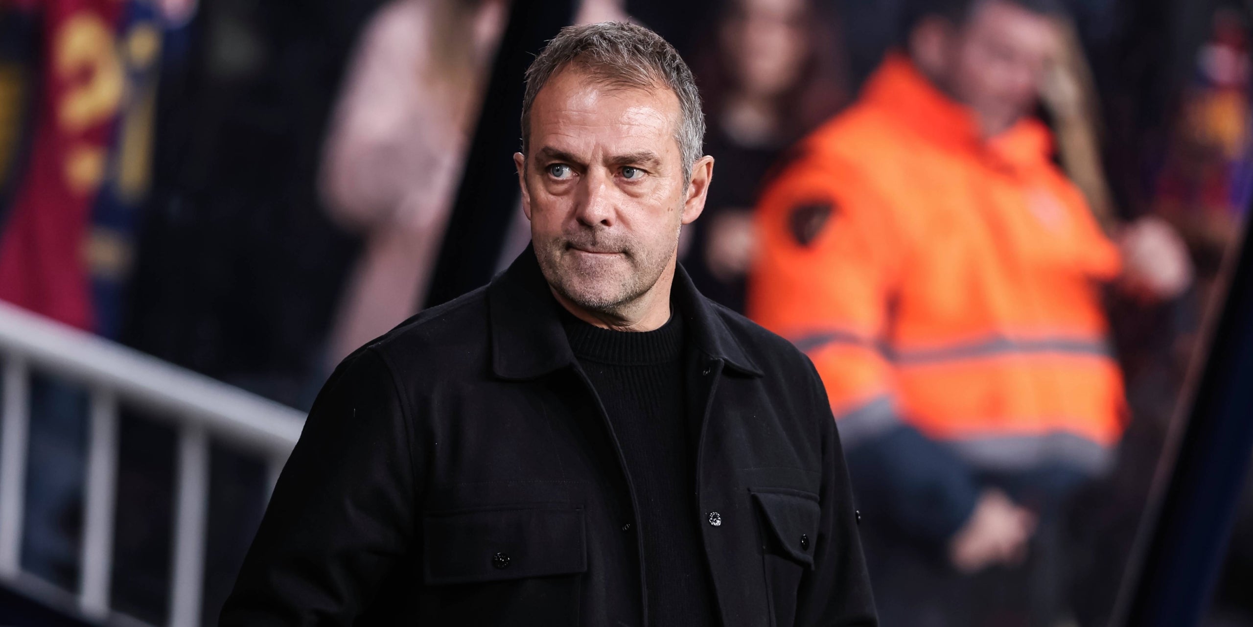 Hansi Flick durant el Barça - Reial Societat | Europa Press