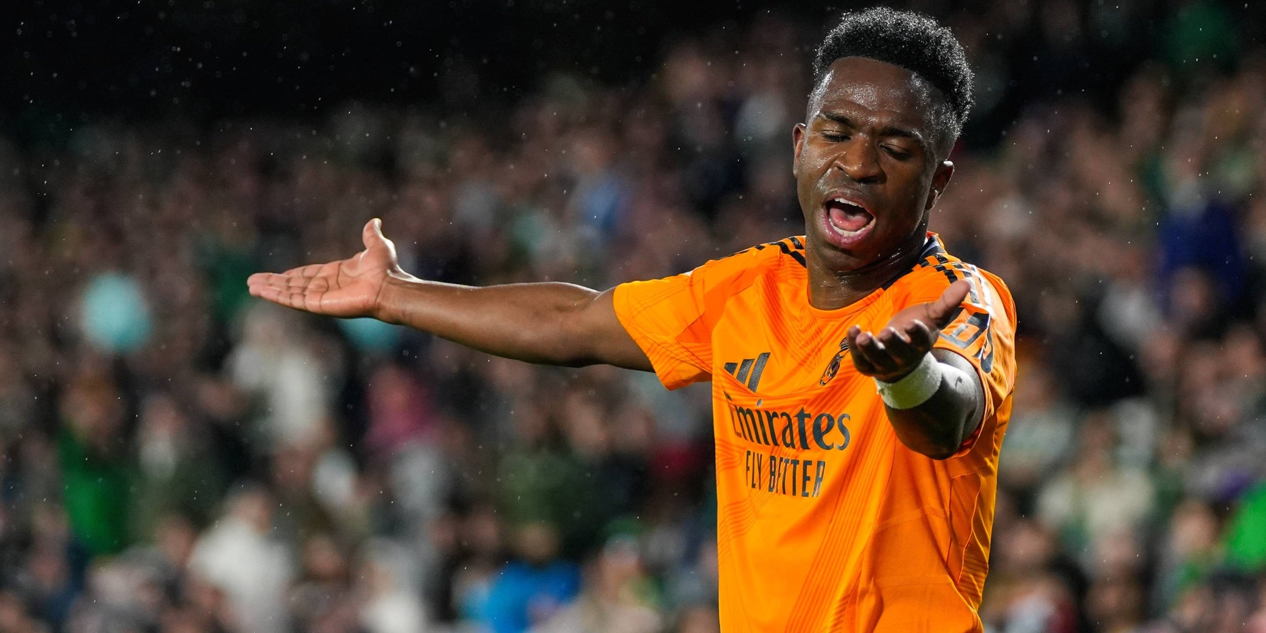 Vinicius Jr., durant el partit contra el Betis | Europa Press
