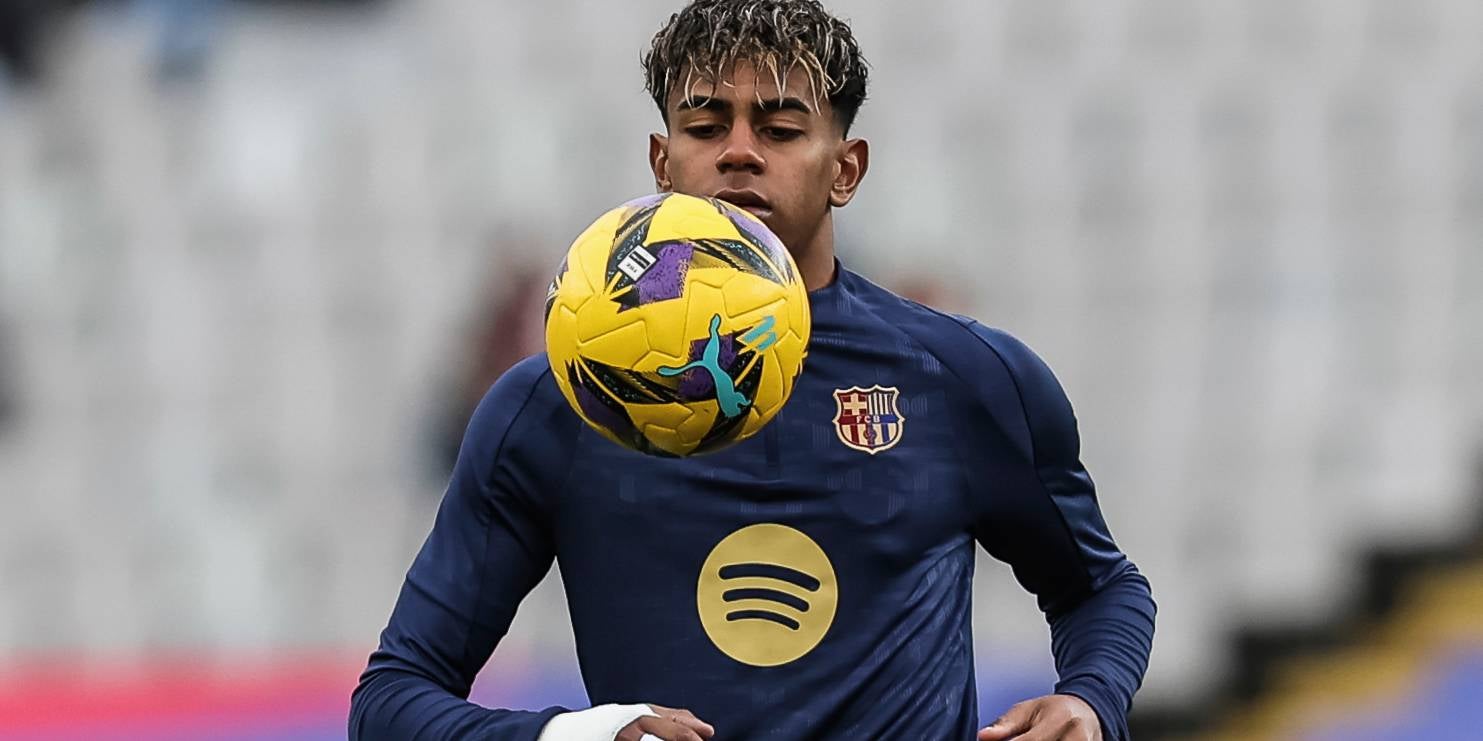 Lamine Yamal, abans d'un partit amb el Barça | Europa Press