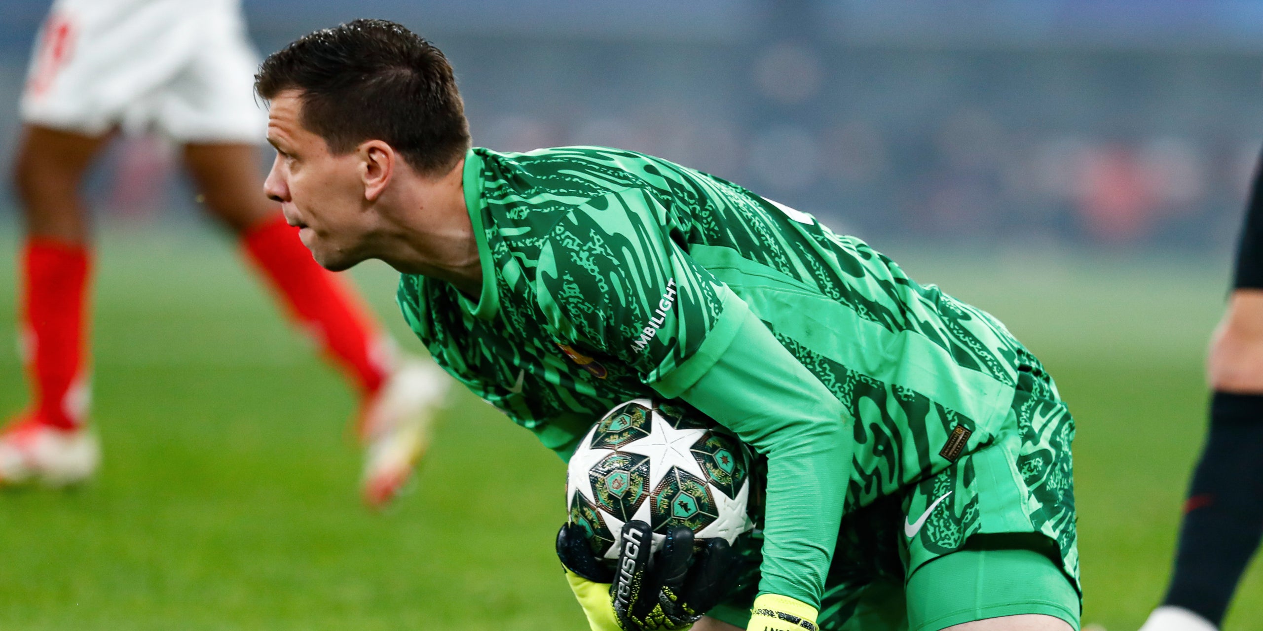 Wojciech Szczesny, durant el Benfica-Barça de vuitens de la Champions | Europa Press