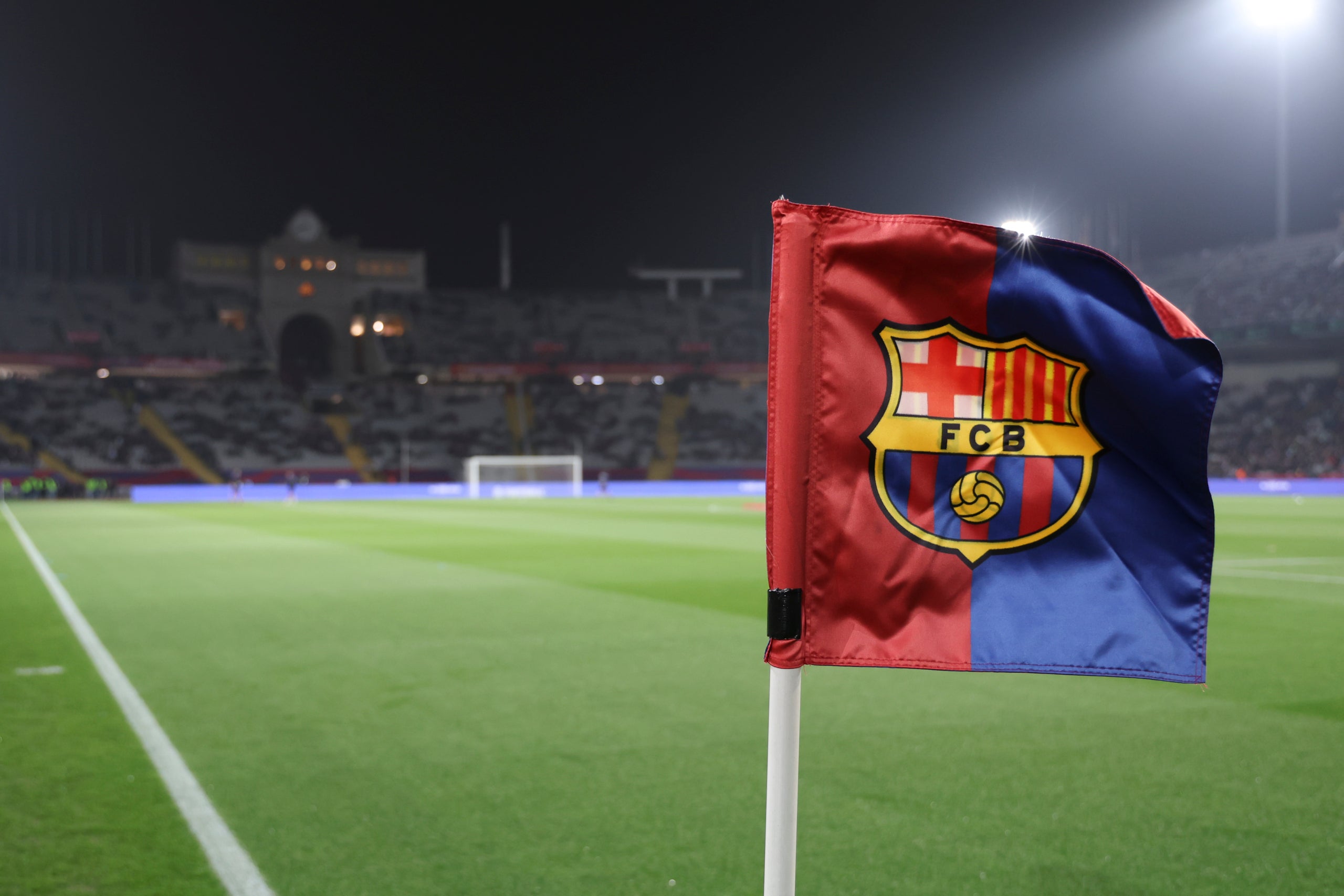 L'Estadi Olímpic Lluís Companys, abans d'un partit del Barça | Europa Press