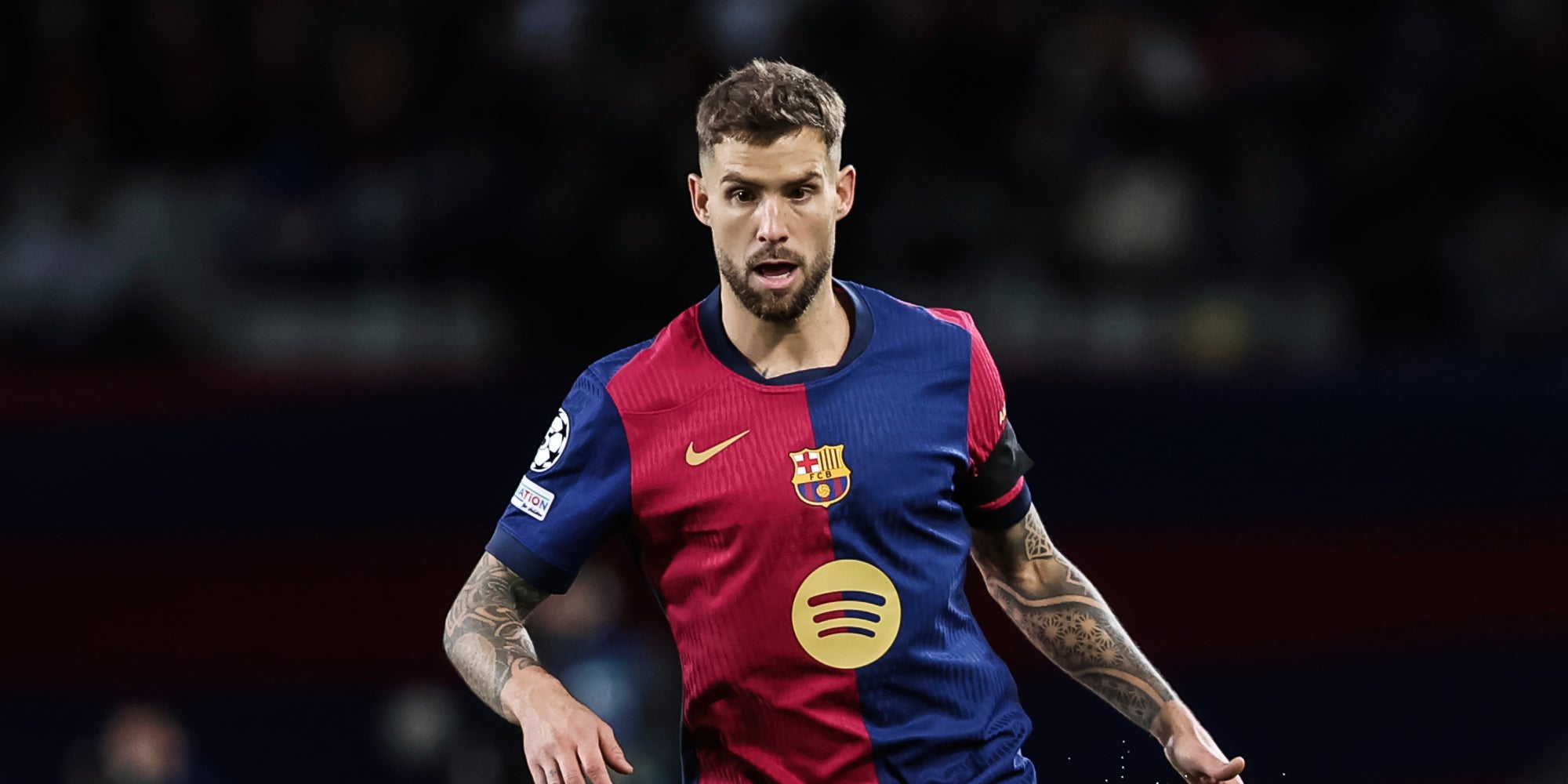 Iñigo Martínez, durant un partit amb el Barça | Europa Press