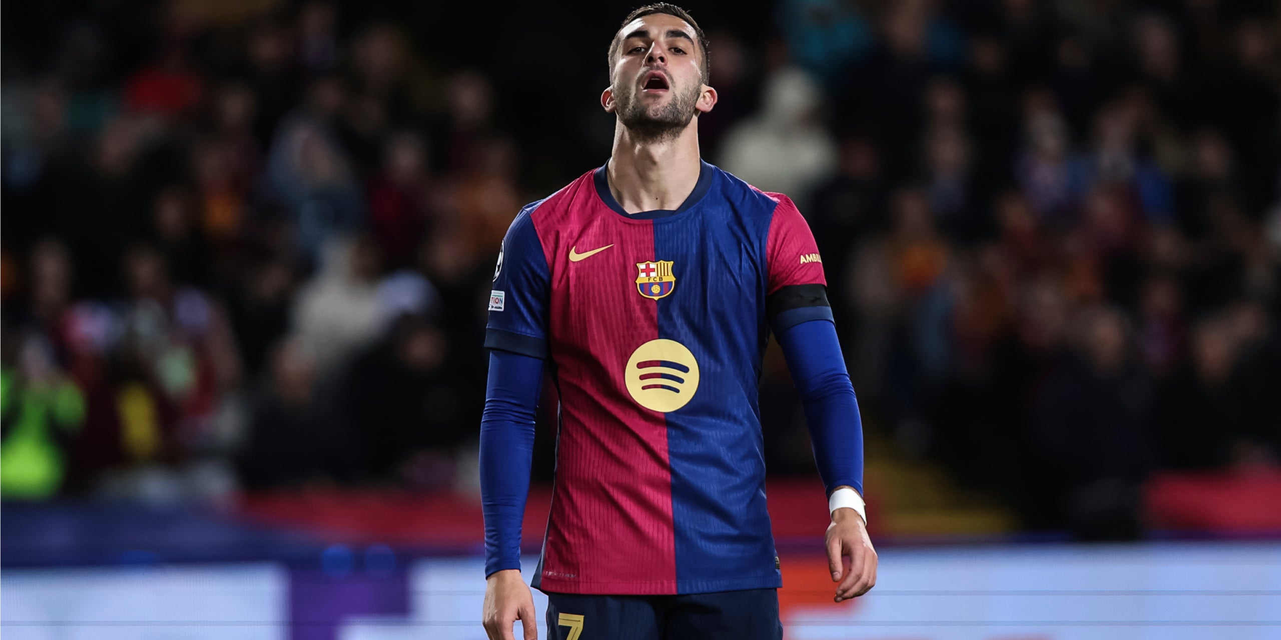 Ferran Torres, durante un partido del Barça | Europa Press