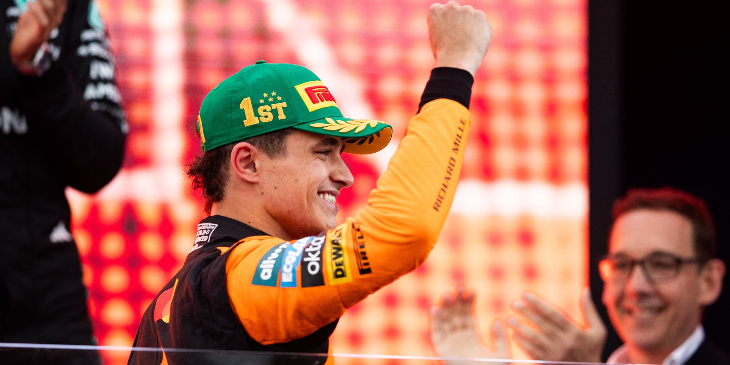 Lando Norris, després de guanyar el Gran Premi d'Austràlia | Europa Press